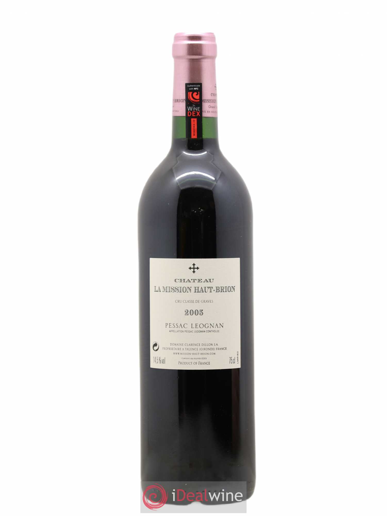 Château la Mission Haut-Brion Cru Classé de Graves 2005 - Posten von 1 Flasche - 1
