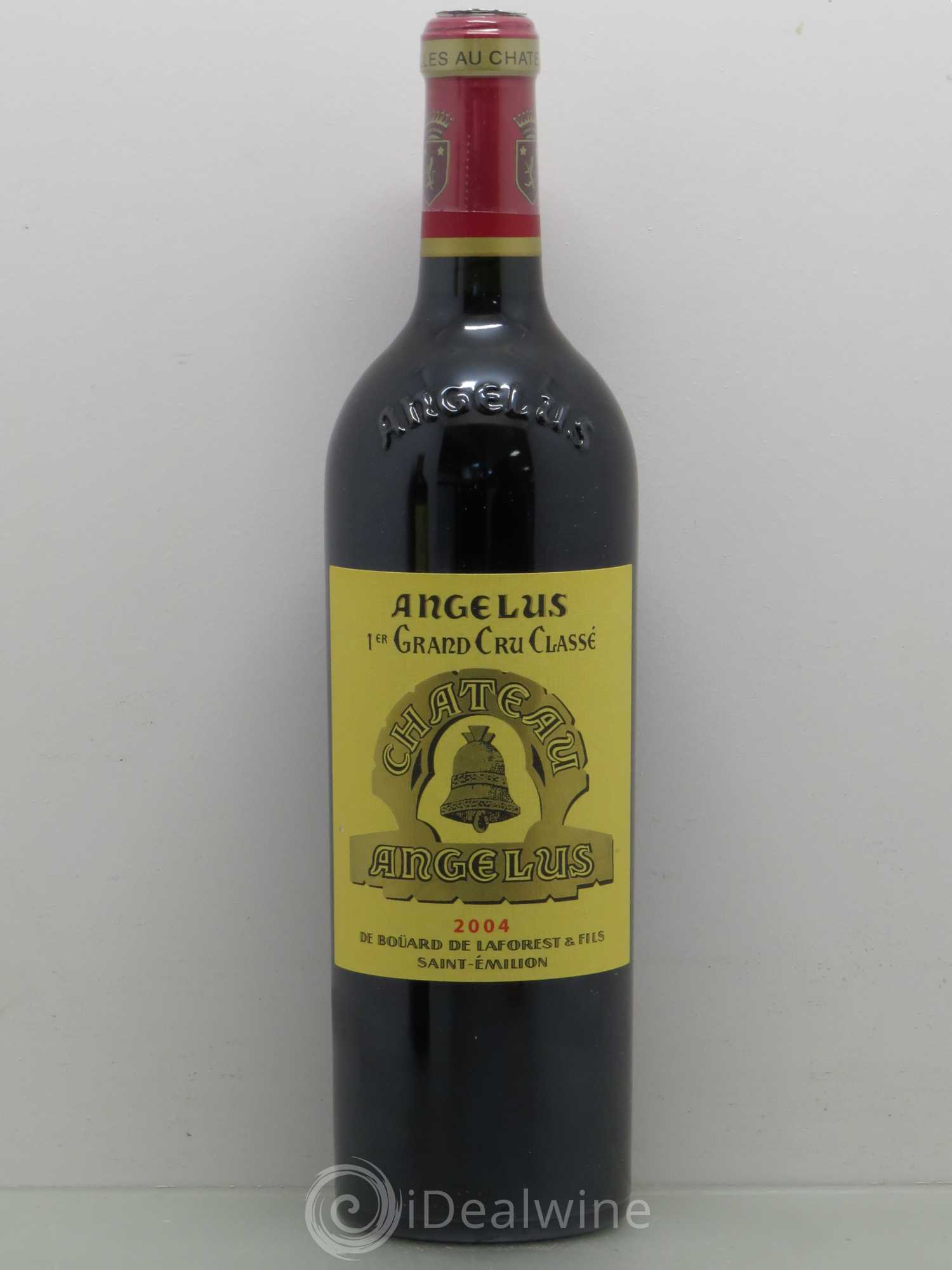 Château Angélus 1er Grand Cru Classé A 2004 - Lot de 1 bouteille - 0
