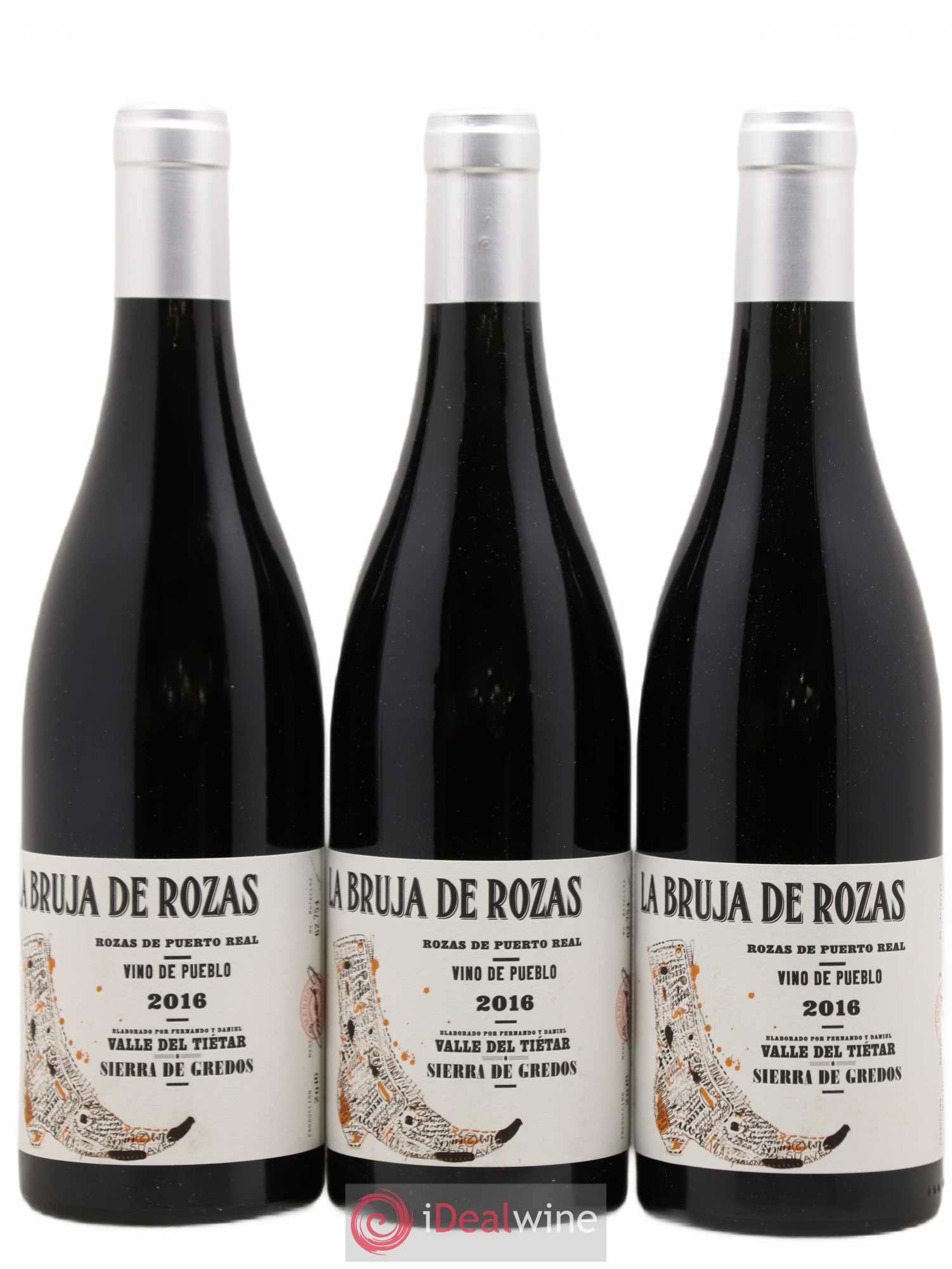 Espagne Castilla y Leon Comando G Bruja de Rozas 2016 - Lot de 3 bouteilles - 0