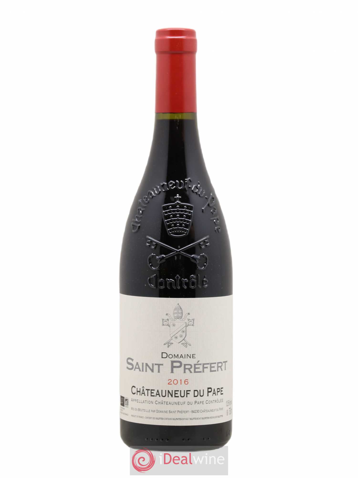 Châteauneuf-du-Pape Domaine Saint-Préfert 2016 - Lot de 1 bouteille - 0