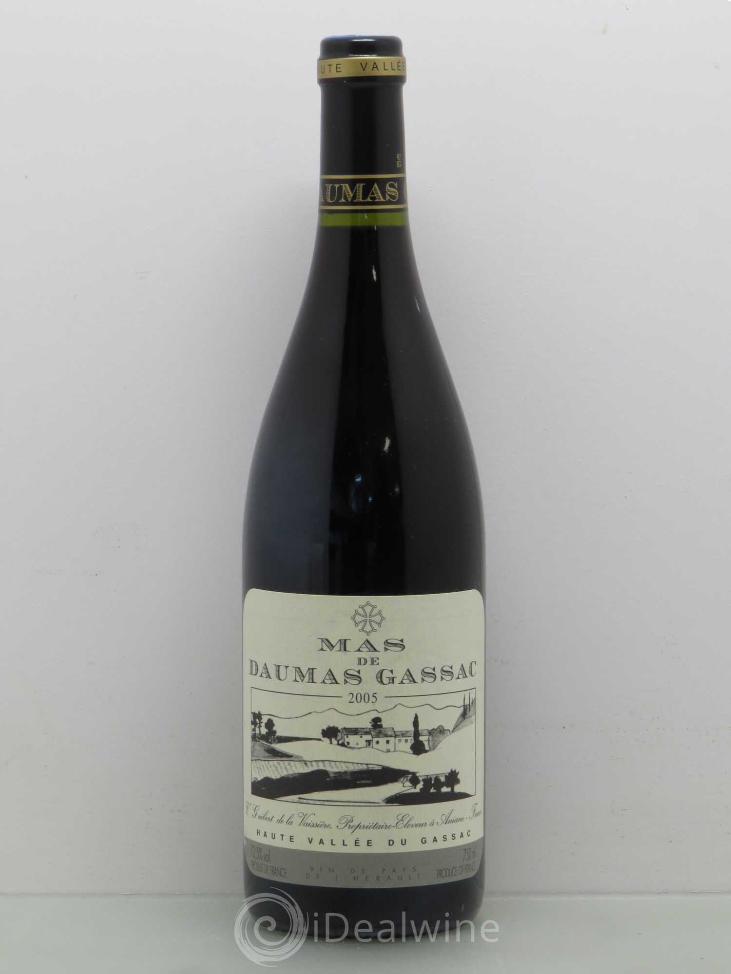 Pays d'Hérault Mas de Daumas Gassac 2005 - Posten von 1 Flasche - 0