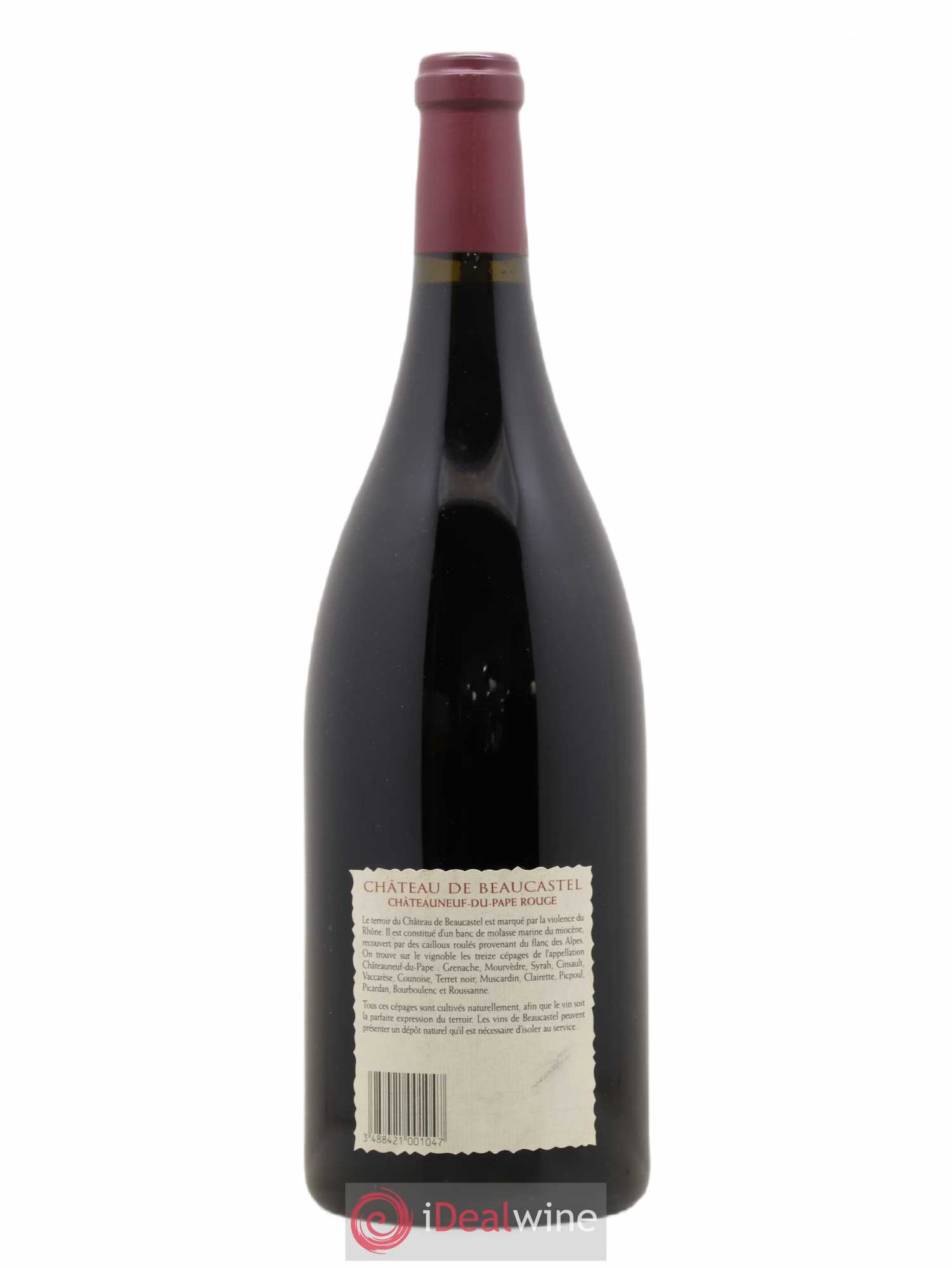 Châteauneuf-du-Pape Château de Beaucastel Famille Perrin 2001 - Lot de 1 magnum - 1