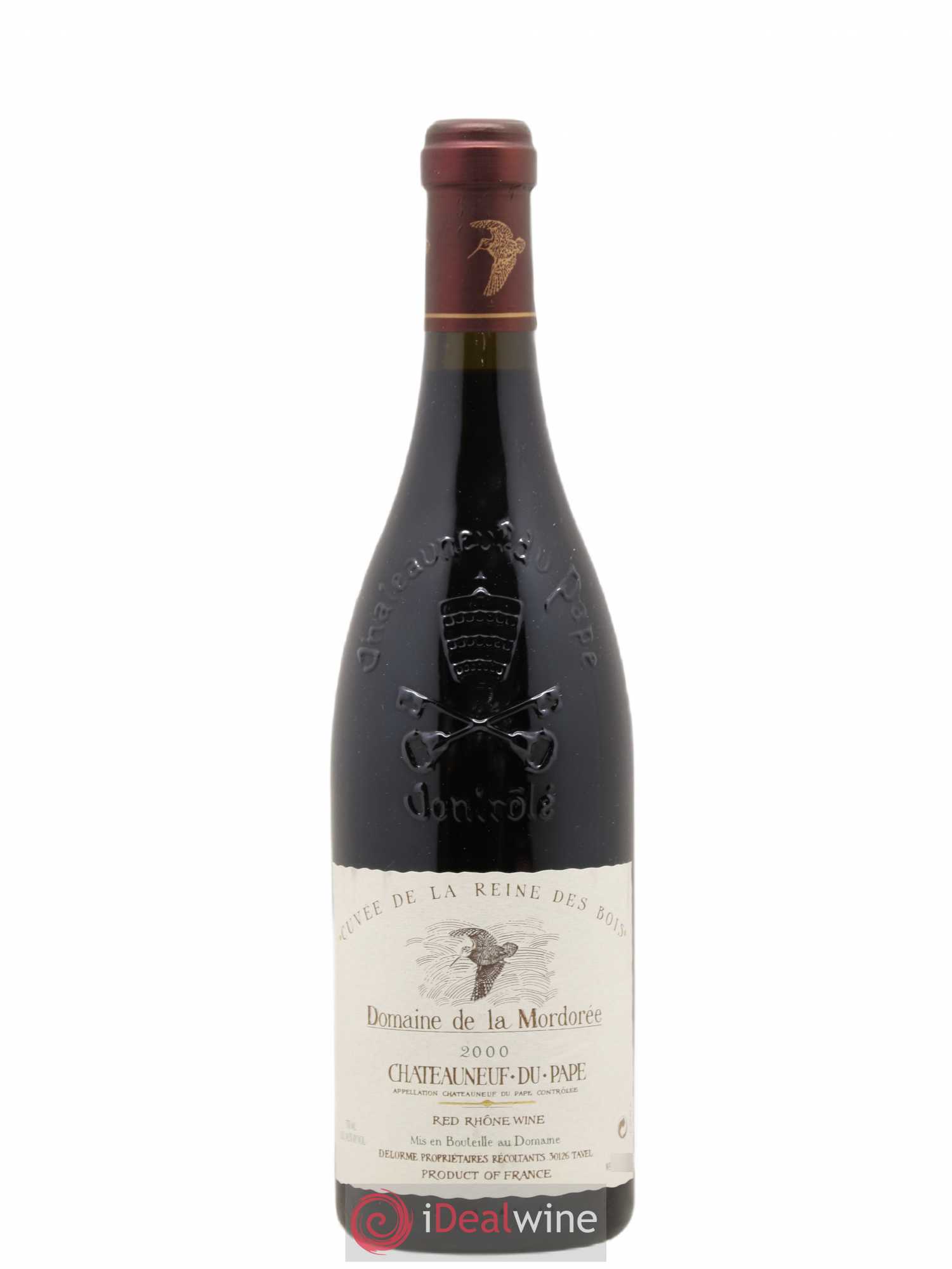Châteauneuf-du-Pape Cuvée de la Reine des Bois La Mordorée (Domaine de) 2000 - Lot de 1 bouteille - 0