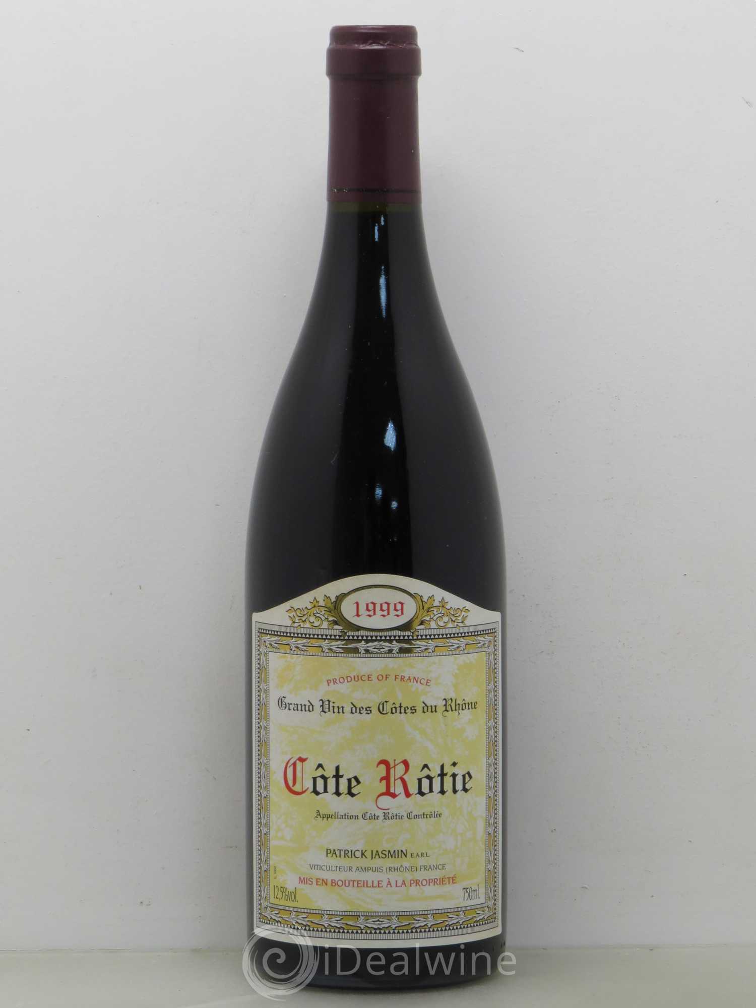 Côte-Rôtie Jasmin (Domaine) 1999 - Lot de 1 bouteille - 0