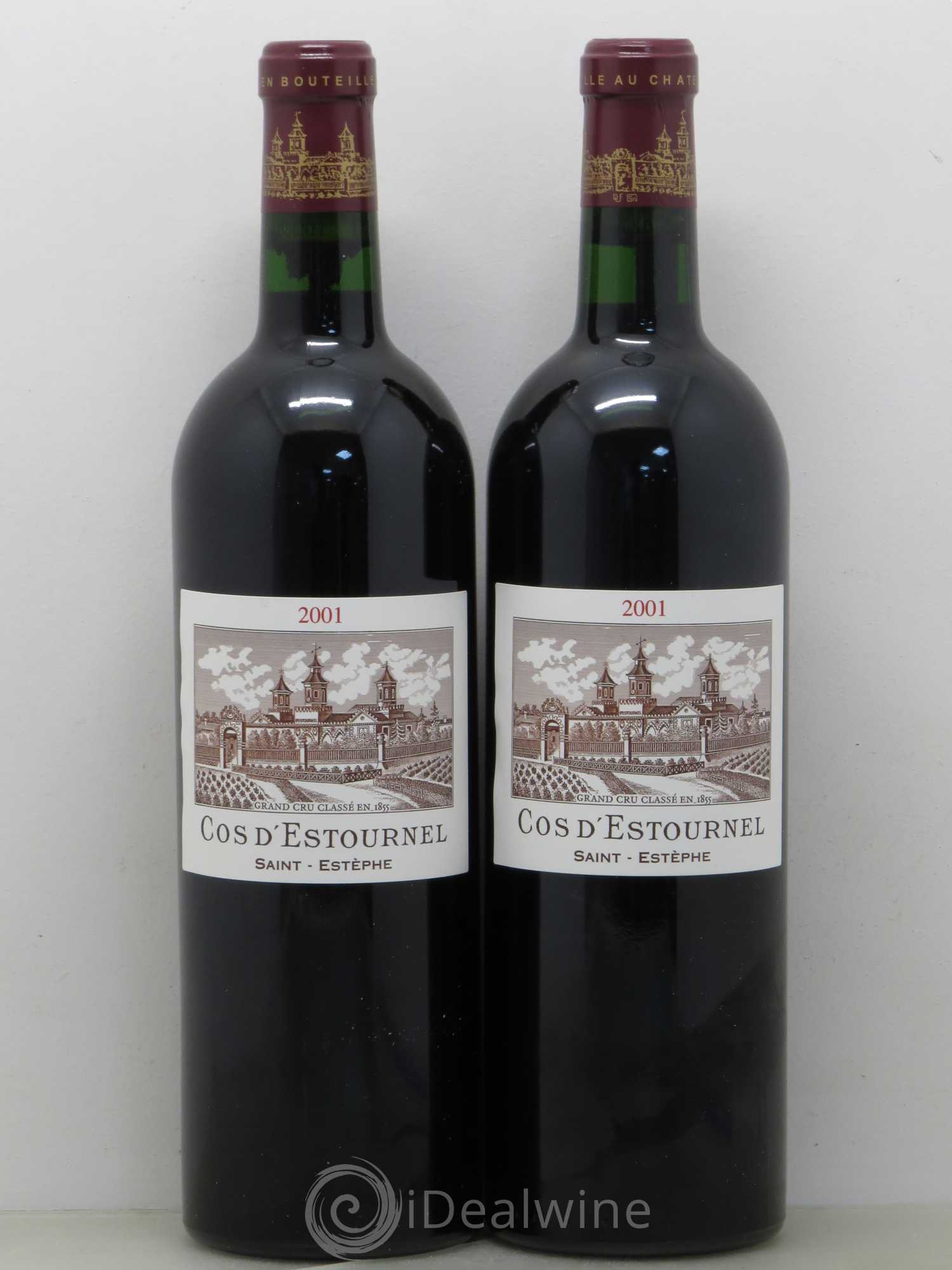 Cos d'Estournel 2ème Grand Cru Classé 2001 - Lot de 2 bouteilles - 0