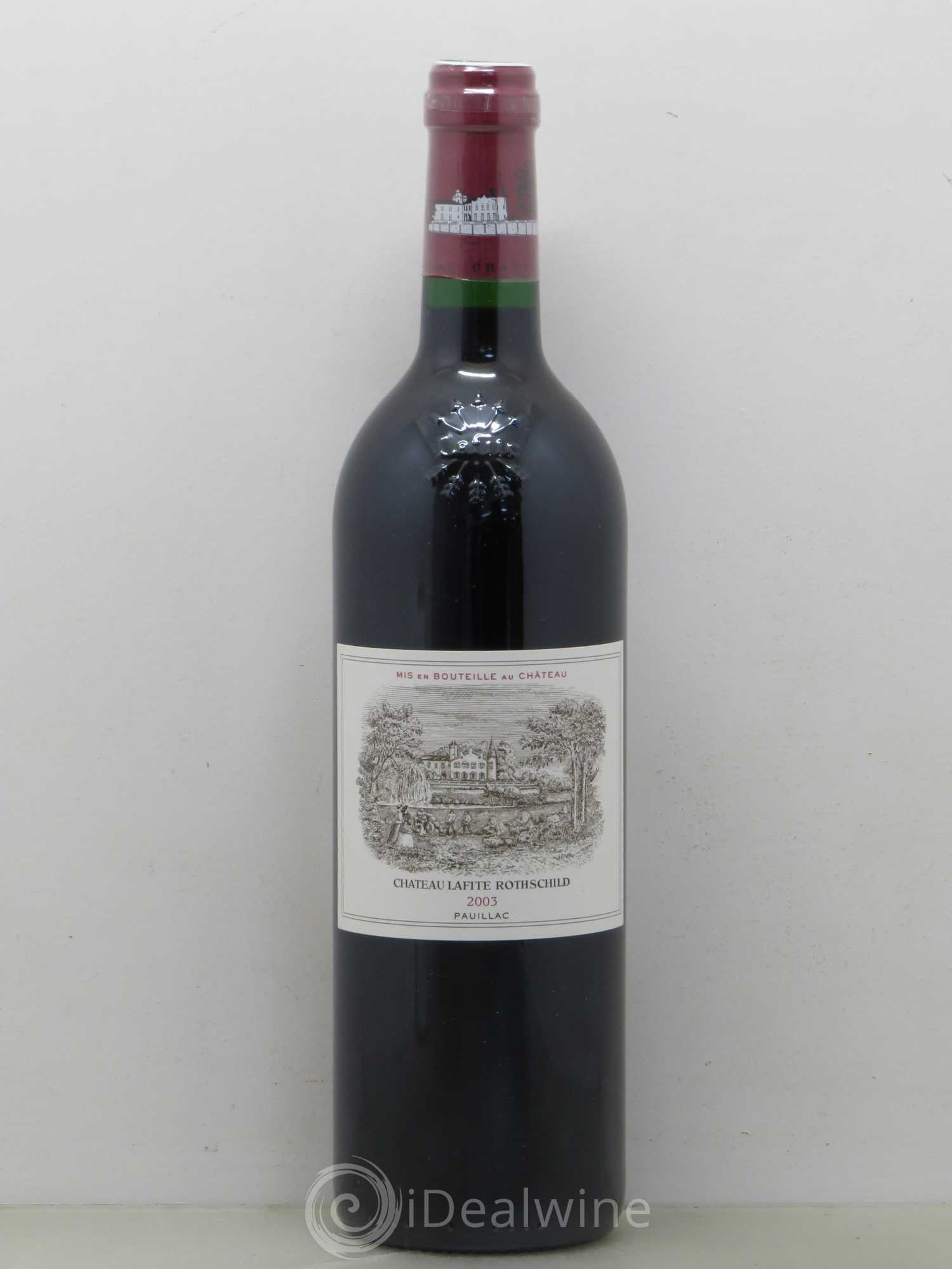 Château Lafite Rothschild 1er Grand Cru Classé 2003 - Lot de 1 bouteille - 0