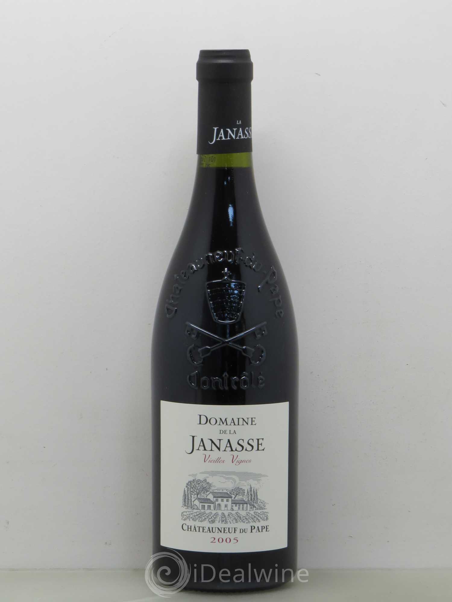 Châteauneuf-du-Pape Cuvée Vieilles Vignes La Janasse (Domaine de) 2005 - Lot de 1 bouteille - 0