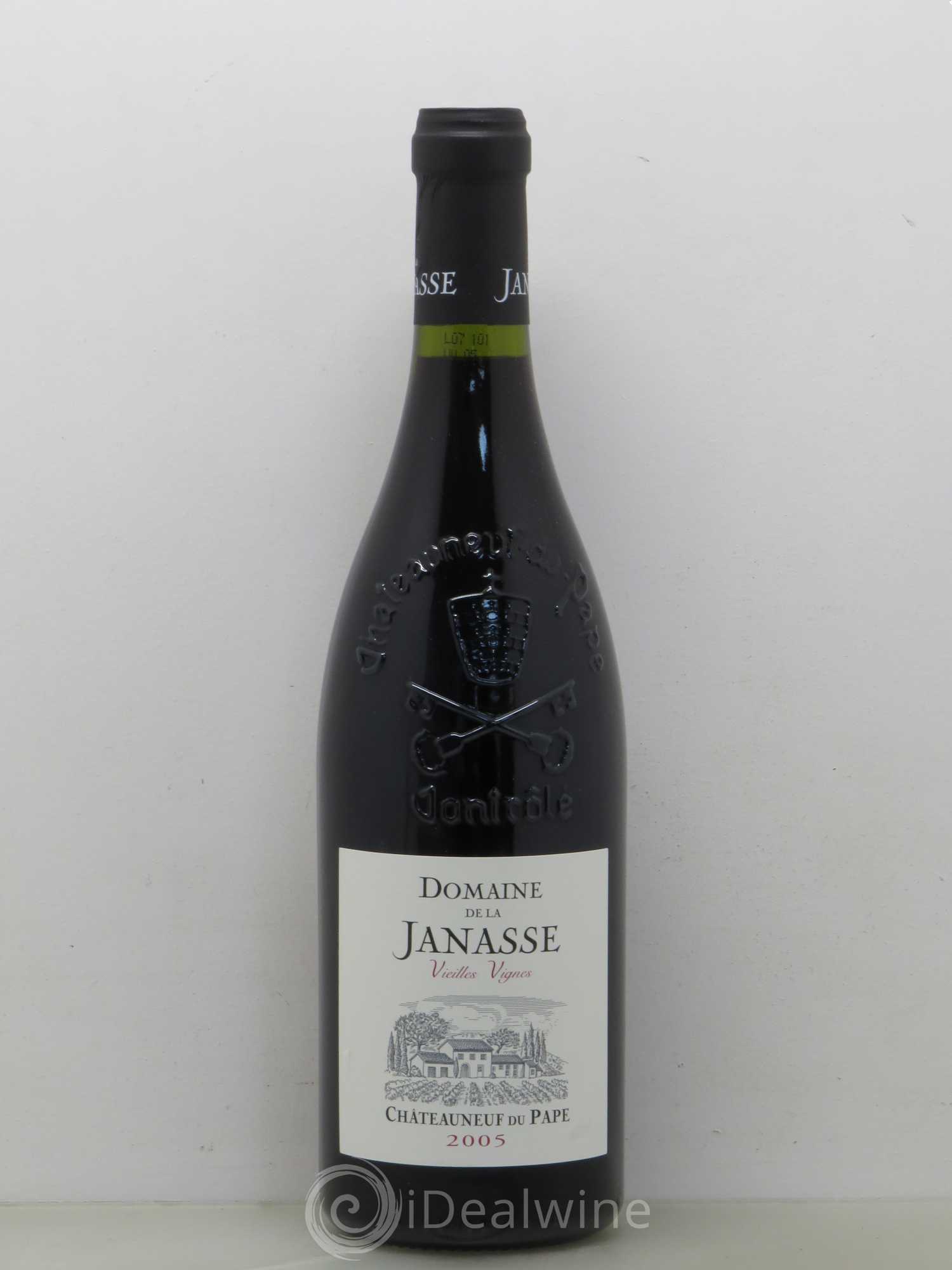 Châteauneuf-du-Pape Cuvée Vieilles Vignes La Janasse (Domaine de) 2005 - Lot de 1 bouteille - 0