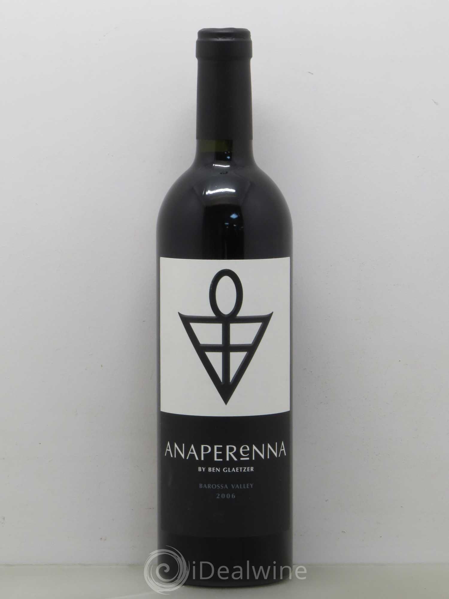 Australie Glaetzer Anaperenna Barossa Valley 2006 - Posten von 1 Flasche - 0