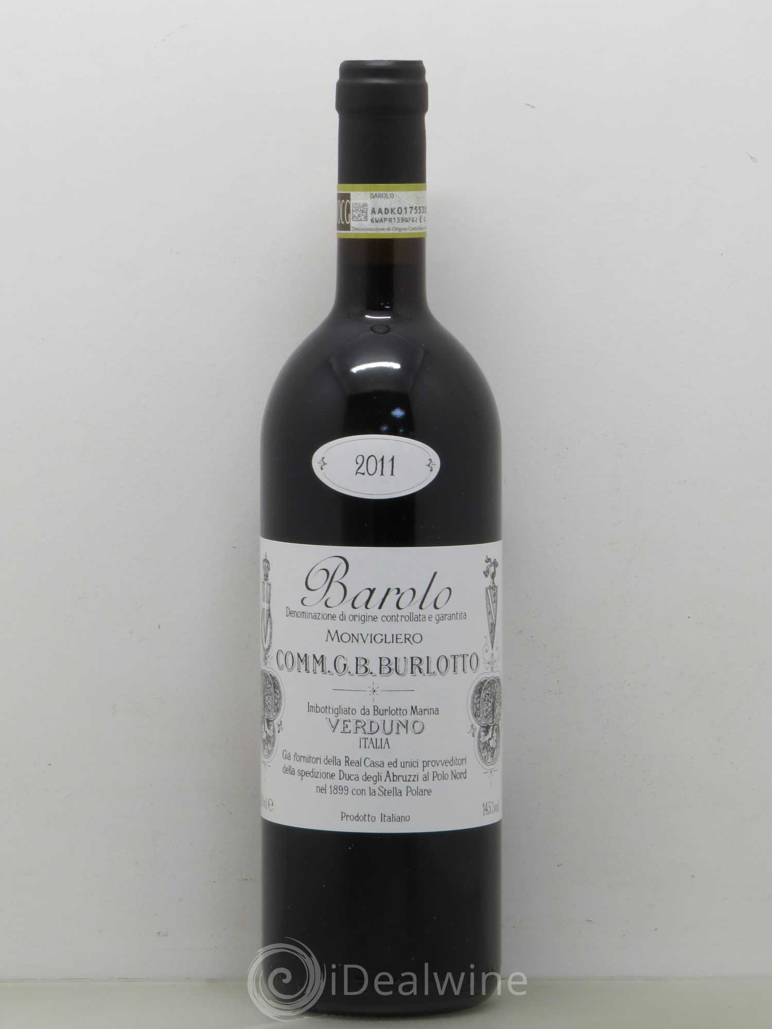 Barolo Burlotto Monvigliero 2011 - Posten von 1 Flasche - 0