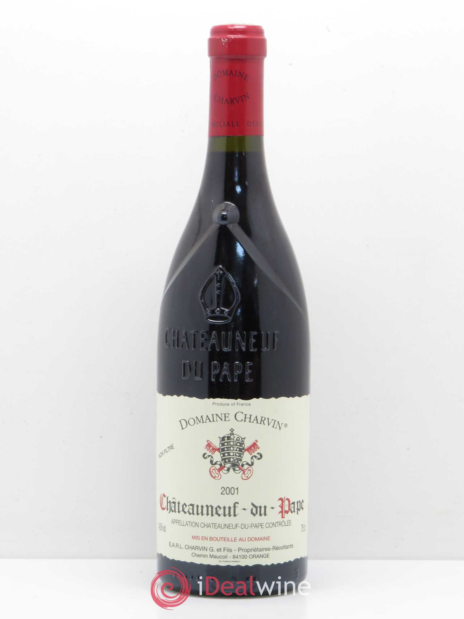 Châteauneuf-du-Pape Charvin (Domaine) 2001 - Lot de 1 bouteille - 0