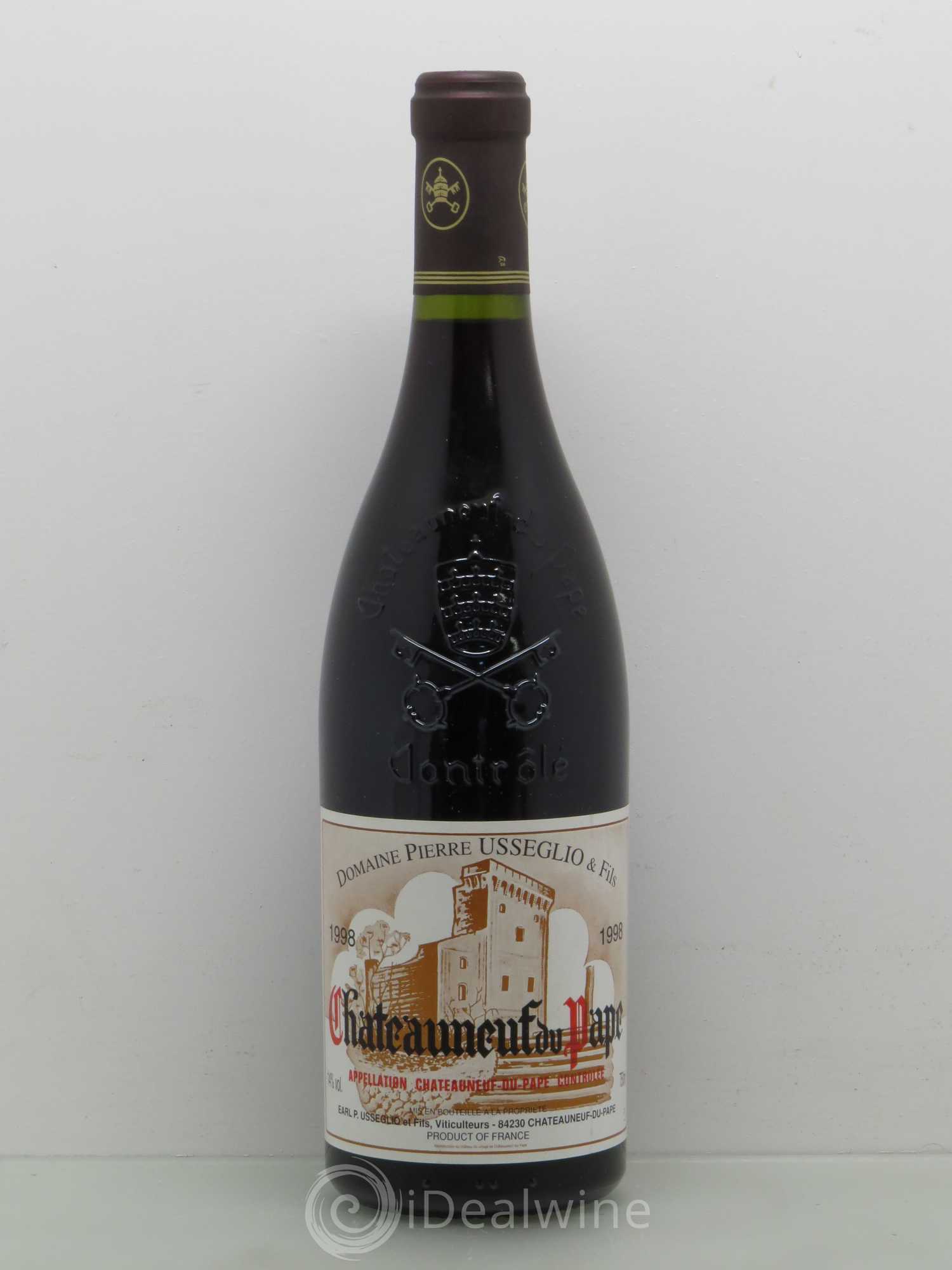Châteauneuf-du-Pape Tradition Pierre Usseglio & Fils 1998 - Lot de 1 bouteille - 0