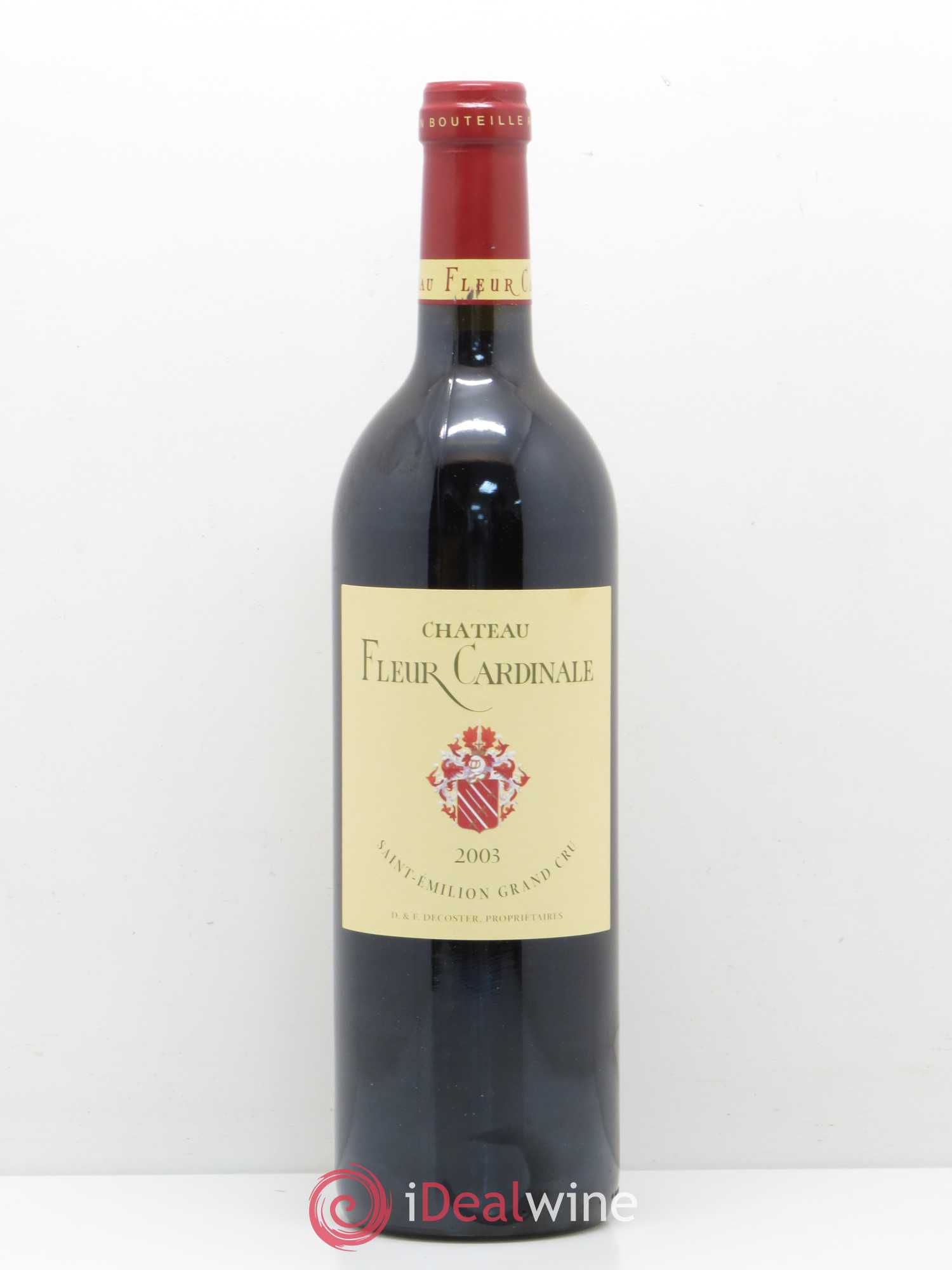 Château Fleur Cardinale Grand Cru Classé 2003 - Lot de 1 bouteille - 0
