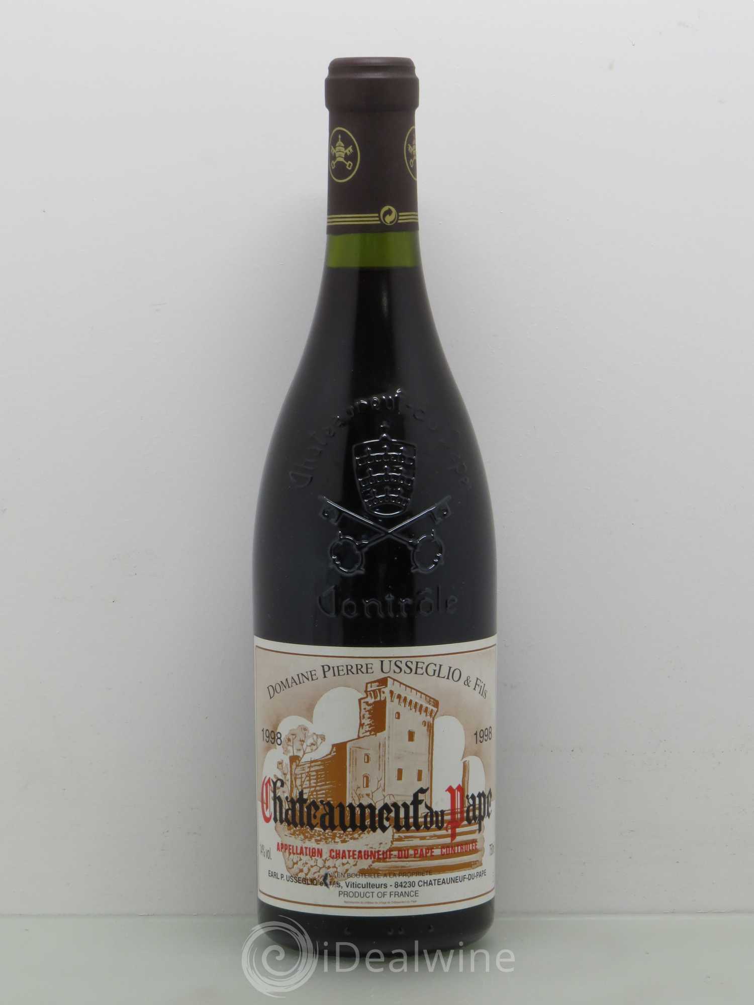 Châteauneuf-du-Pape Tradition Pierre Usseglio & Fils 1998 - Lot de 1 bouteille - 0