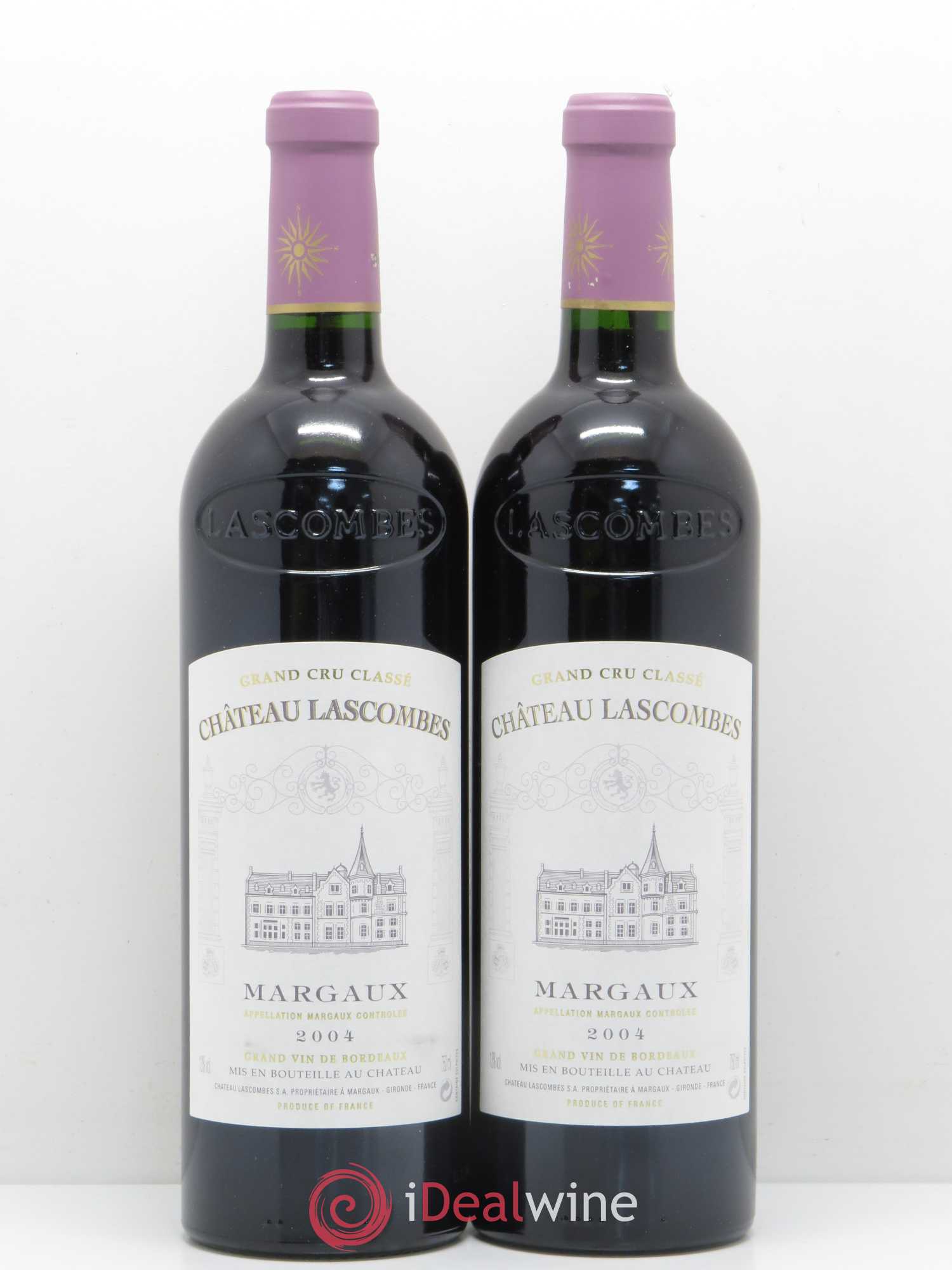 Château Lascombes 2ème Grand Cru Classé 2004 - Lot de 2 bouteilles - 0