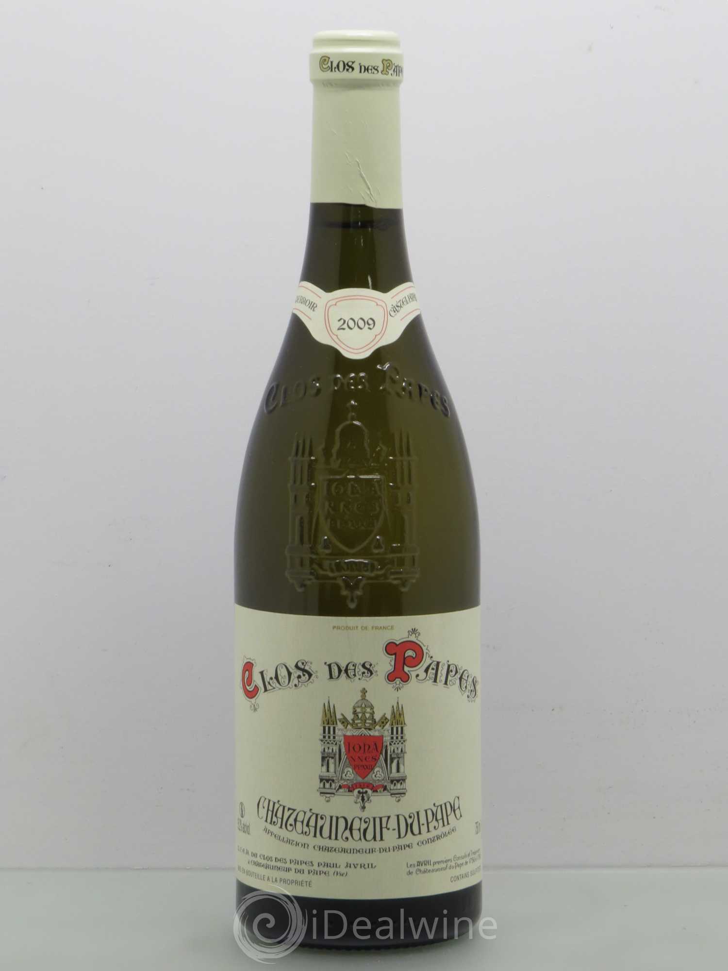 Châteauneuf-du-Pape Clos des Papes - Paul Avril 2009 - Lot de 1 bouteille - 0