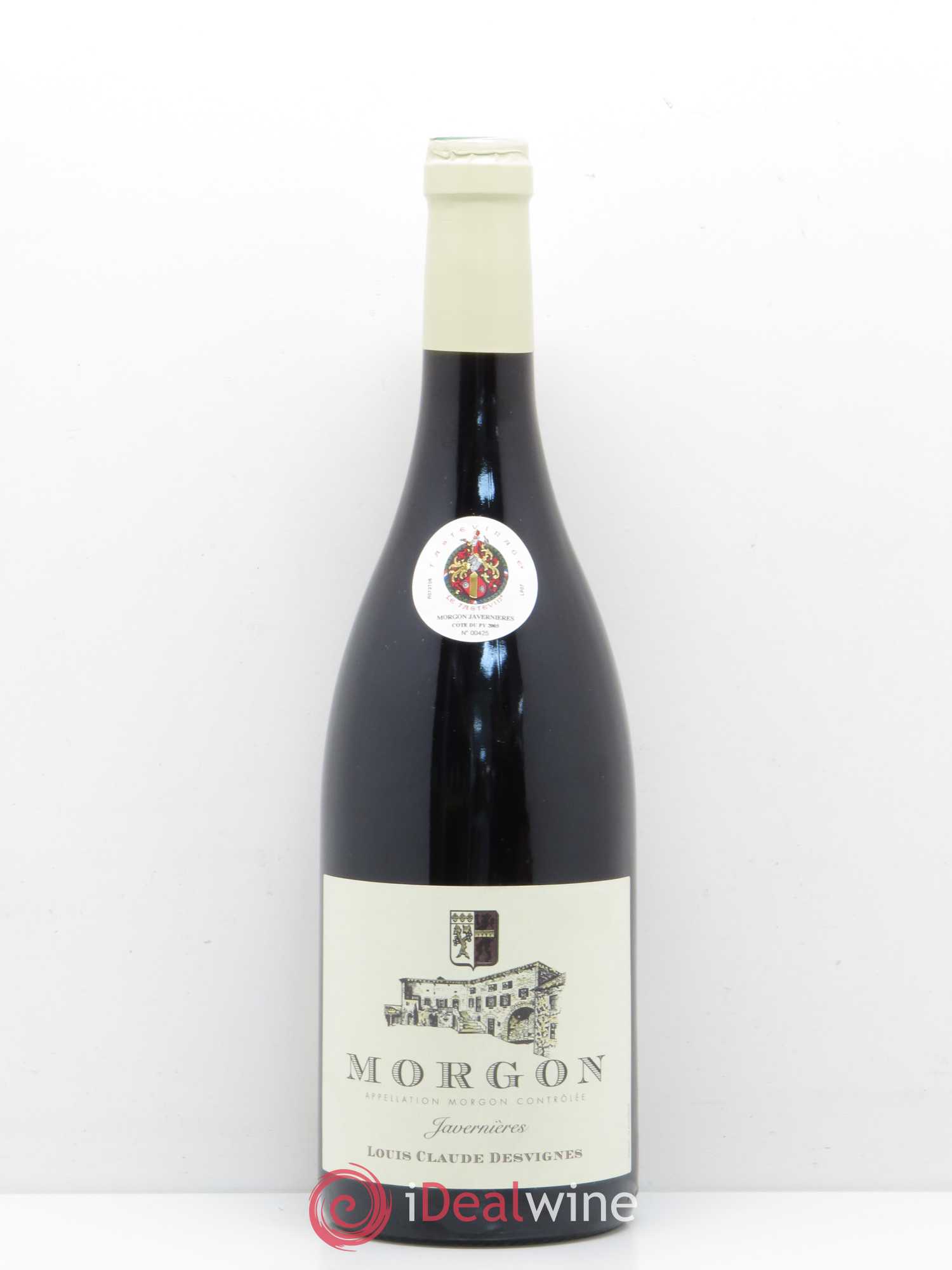 Morgon Côte du Py Louis-Claude Desvignes Javernières Tastevinage 2005 - Posten von 1 Flasche - 0