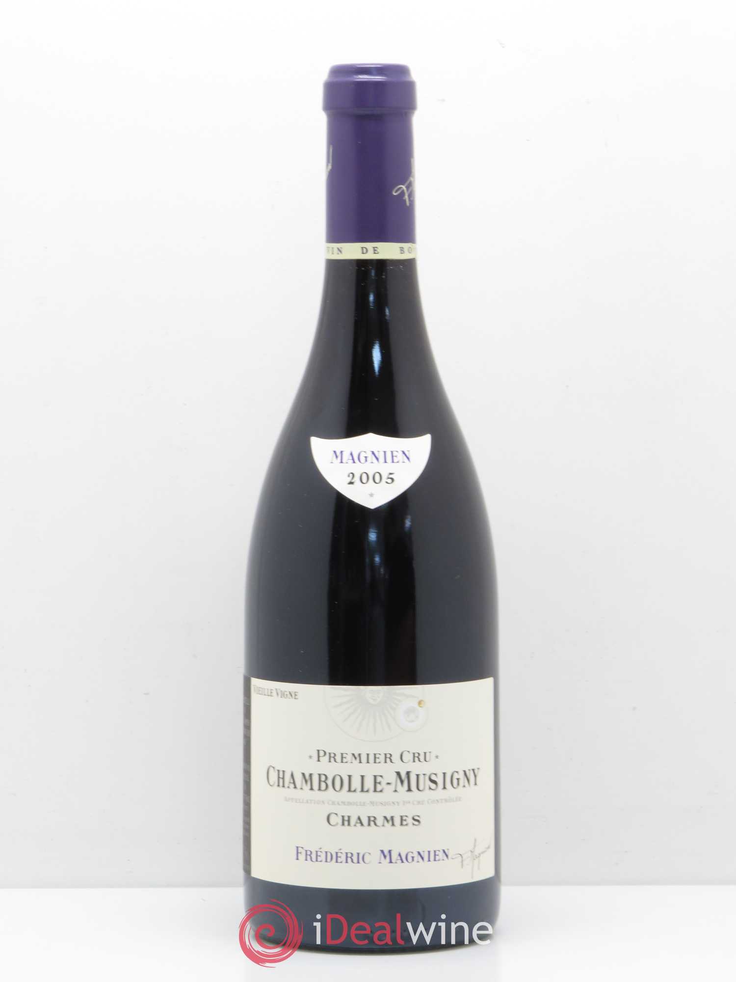 Chambolle-Musigny 1er Cru Les Charmes Vieilles vignes Frédéric Magnien 2005 - Posten von 1 Flasche - 0