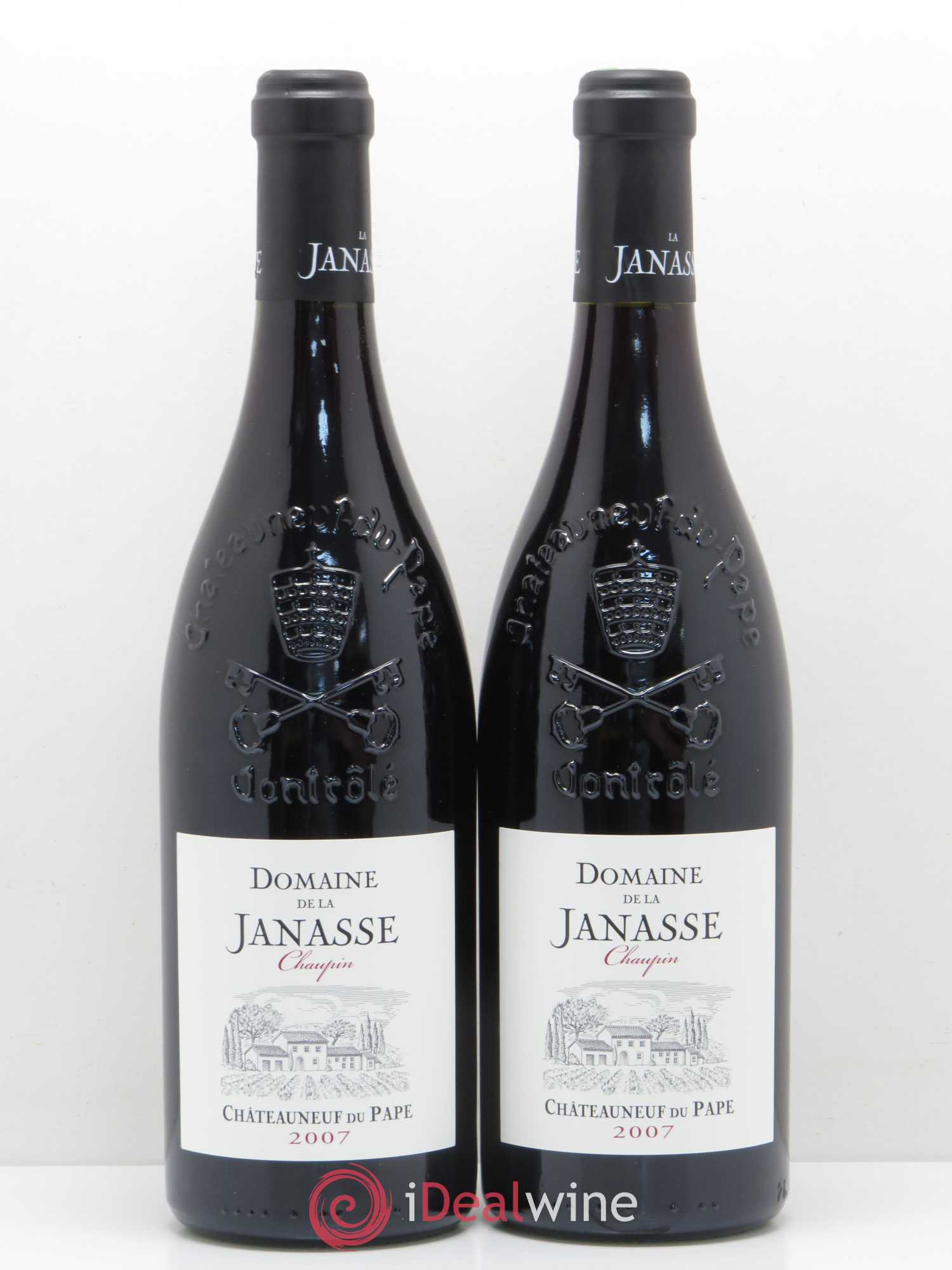 Châteauneuf-du-Pape Cuvée Chaupin La Janasse (Domaine de) 2007 - Lot de 2 bouteilles - 0