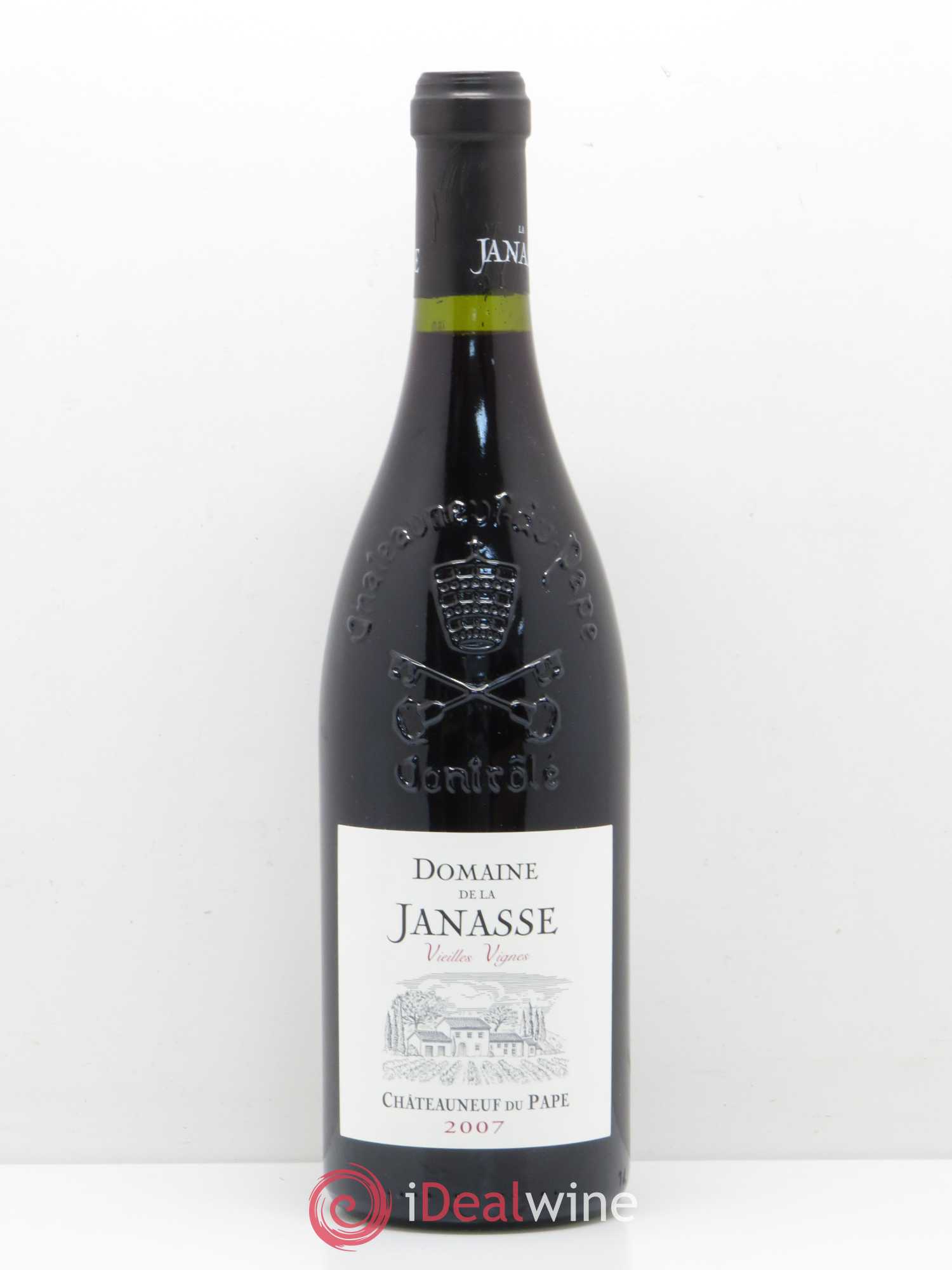 Châteauneuf-du-Pape Cuvée Vieilles Vignes La Janasse (Domaine de) 2007 - Lot de 1 bouteille - 0