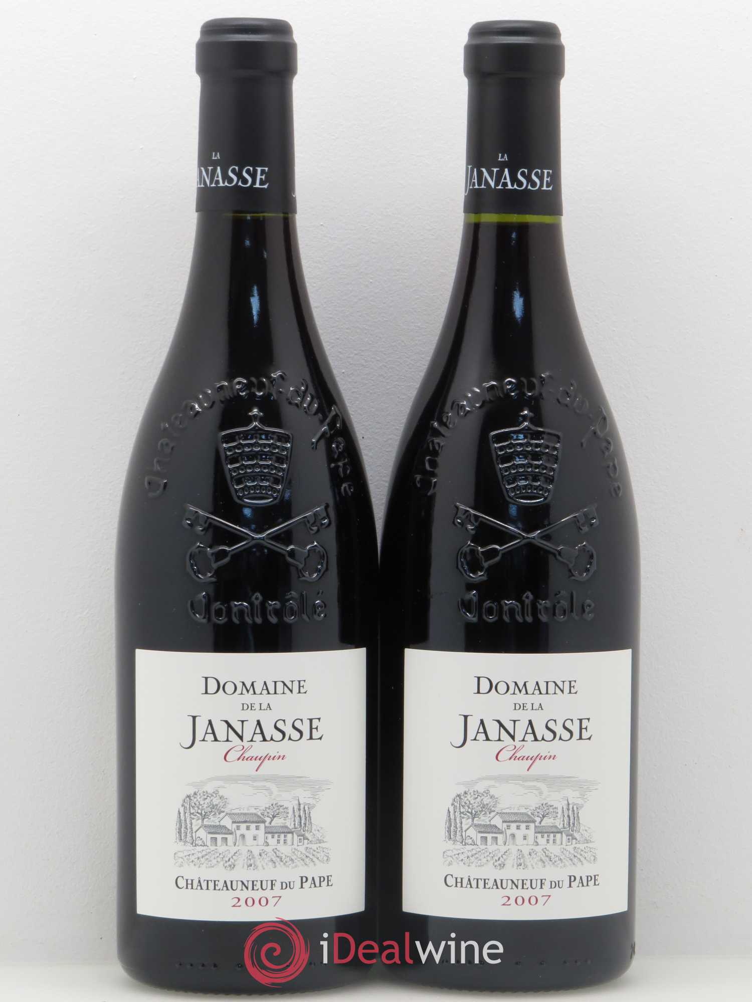 Châteauneuf-du-Pape Cuvée Chaupin La Janasse (Domaine de) 2007 - Lot de 2 bouteilles - 0