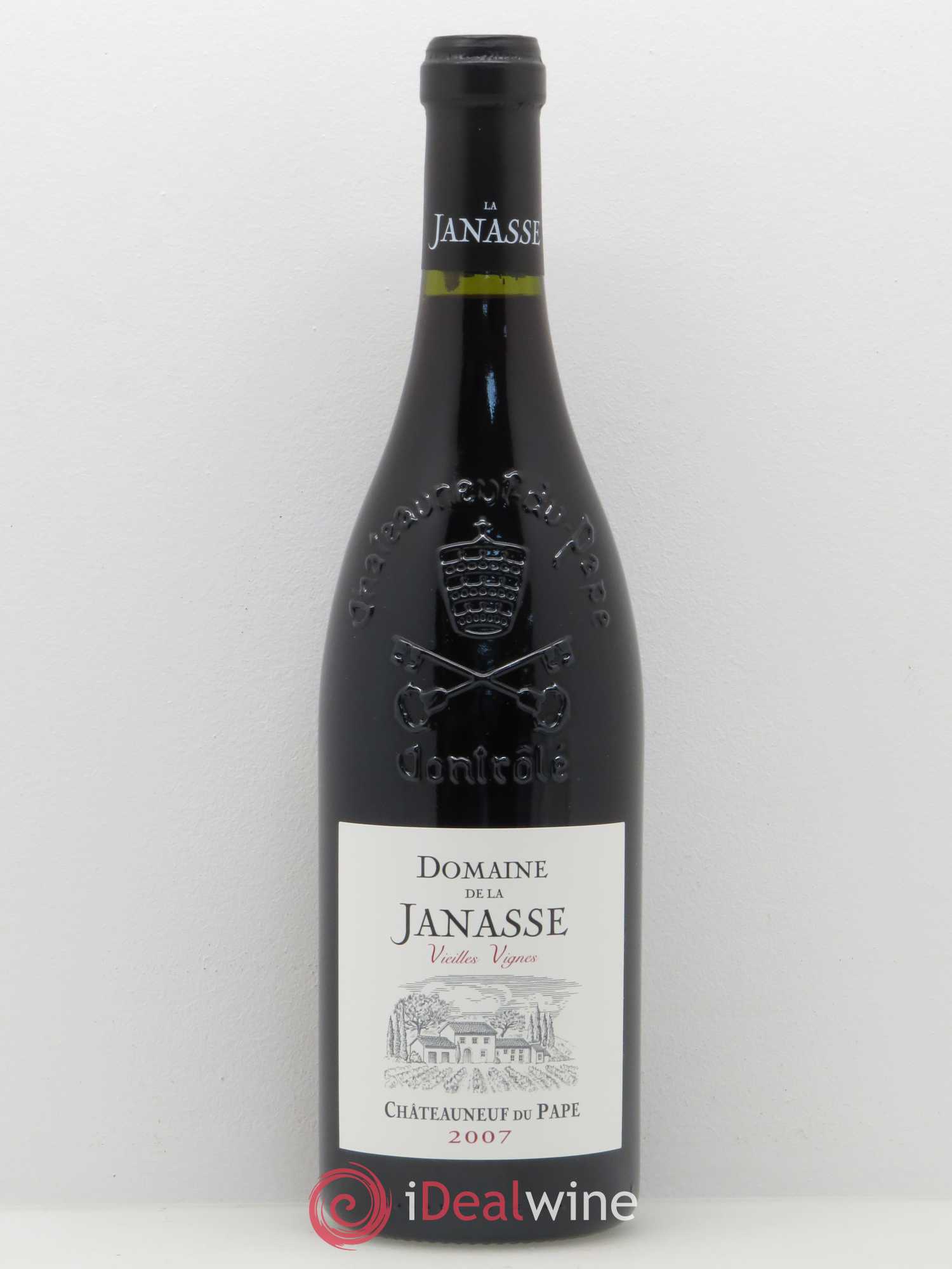 Châteauneuf-du-Pape Cuvée Vieilles Vignes La Janasse (Domaine de) 2007 - Lot de 1 bouteille - 0