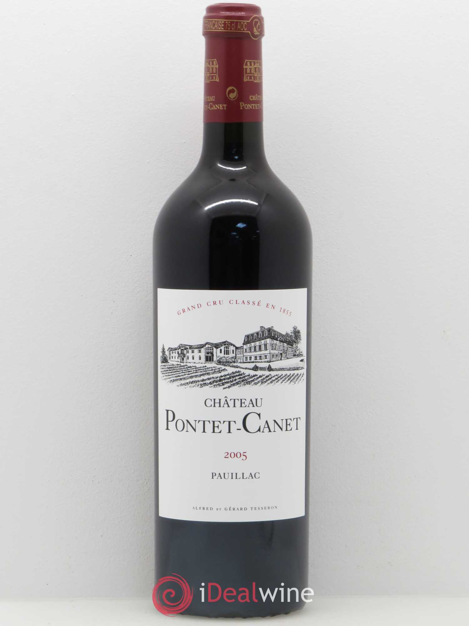 Château Pontet Canet 5ème Grand Cru Classé 2005 - Lot de 1 bouteille - 0