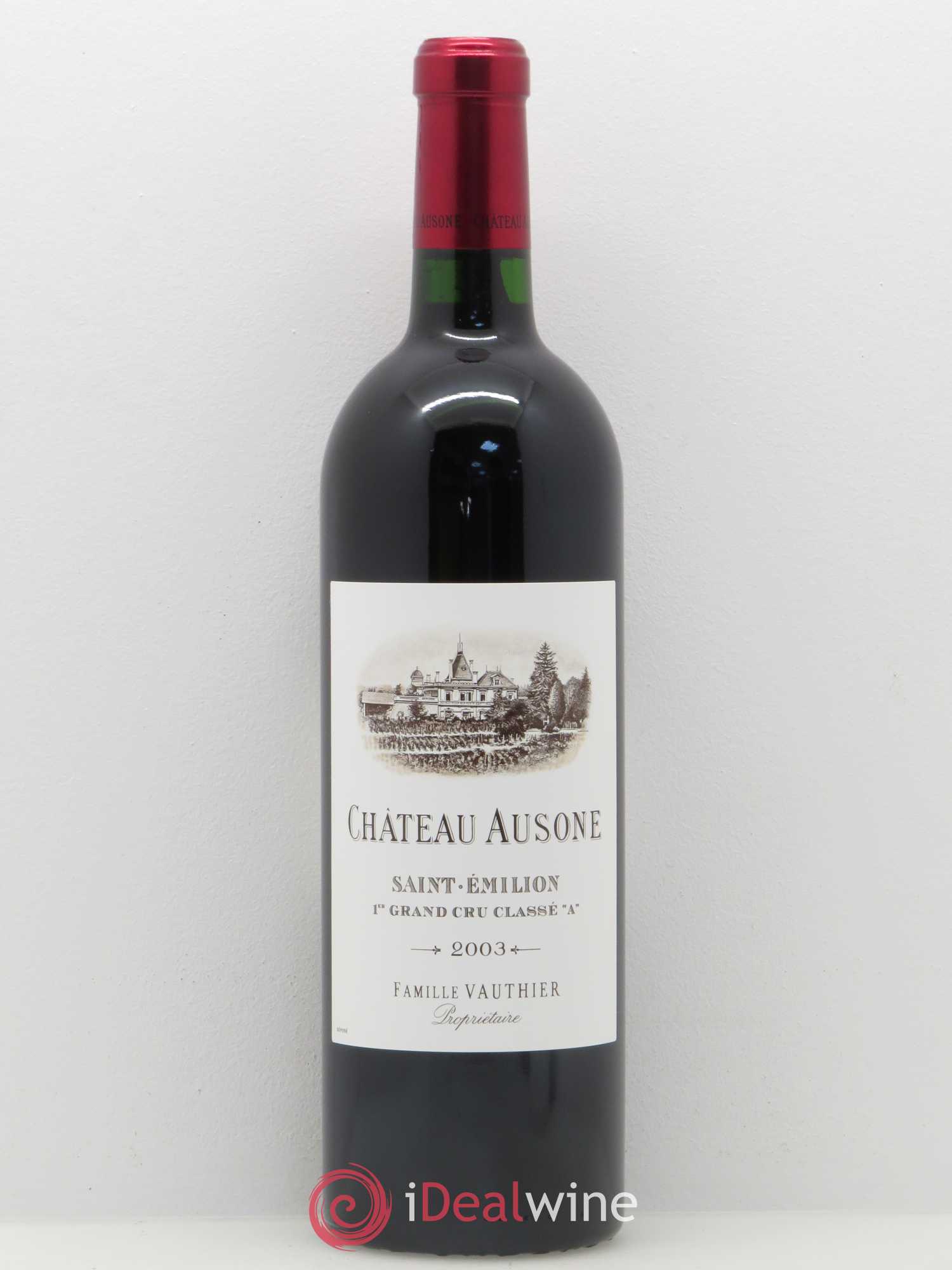 Château Ausone 1er Grand Cru Classé A 2003 - Lot de 1 bouteille - 0