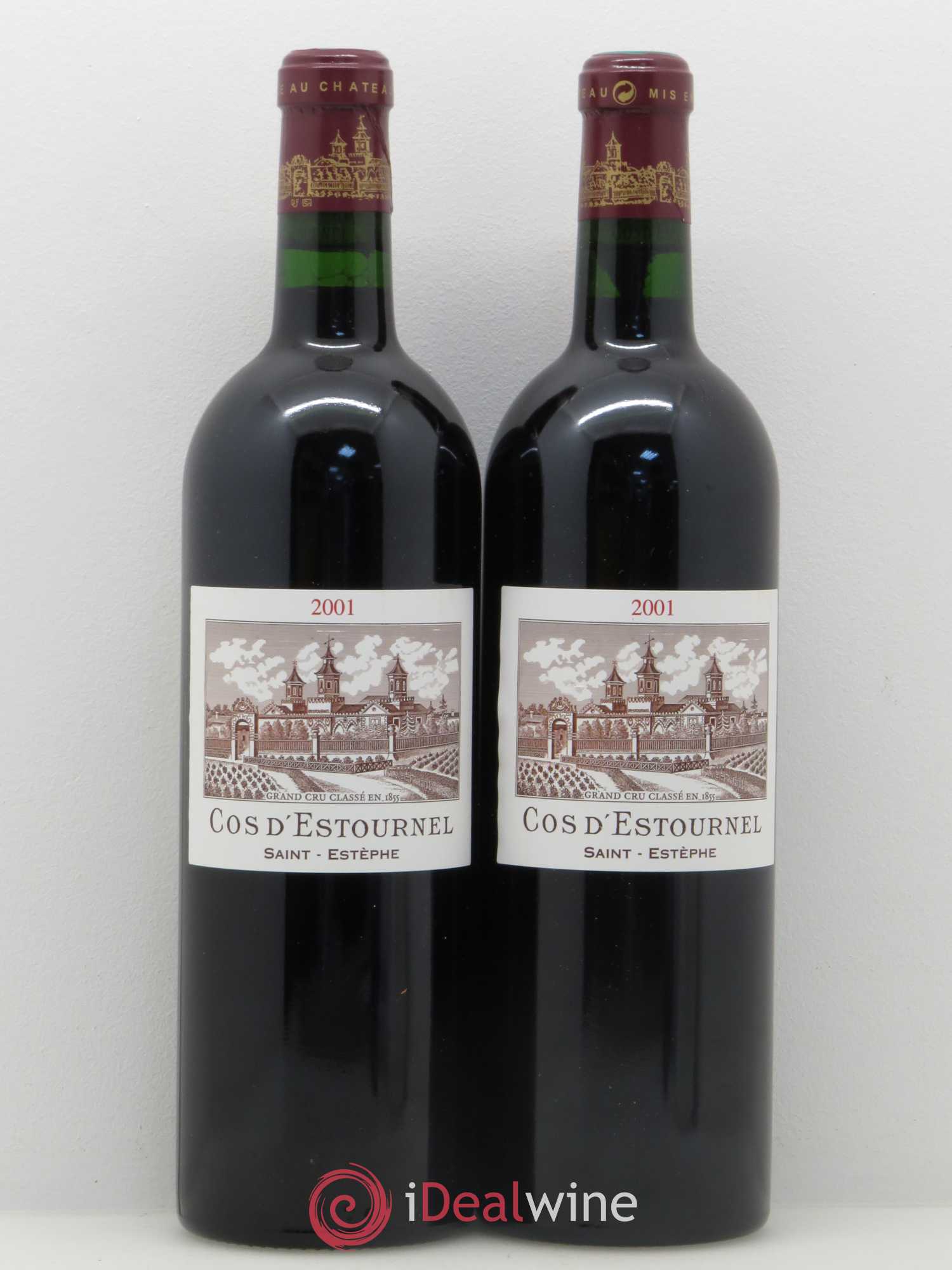 Cos d'Estournel 2ème Grand Cru Classé 2001 - Lot de 2 bouteilles - 0