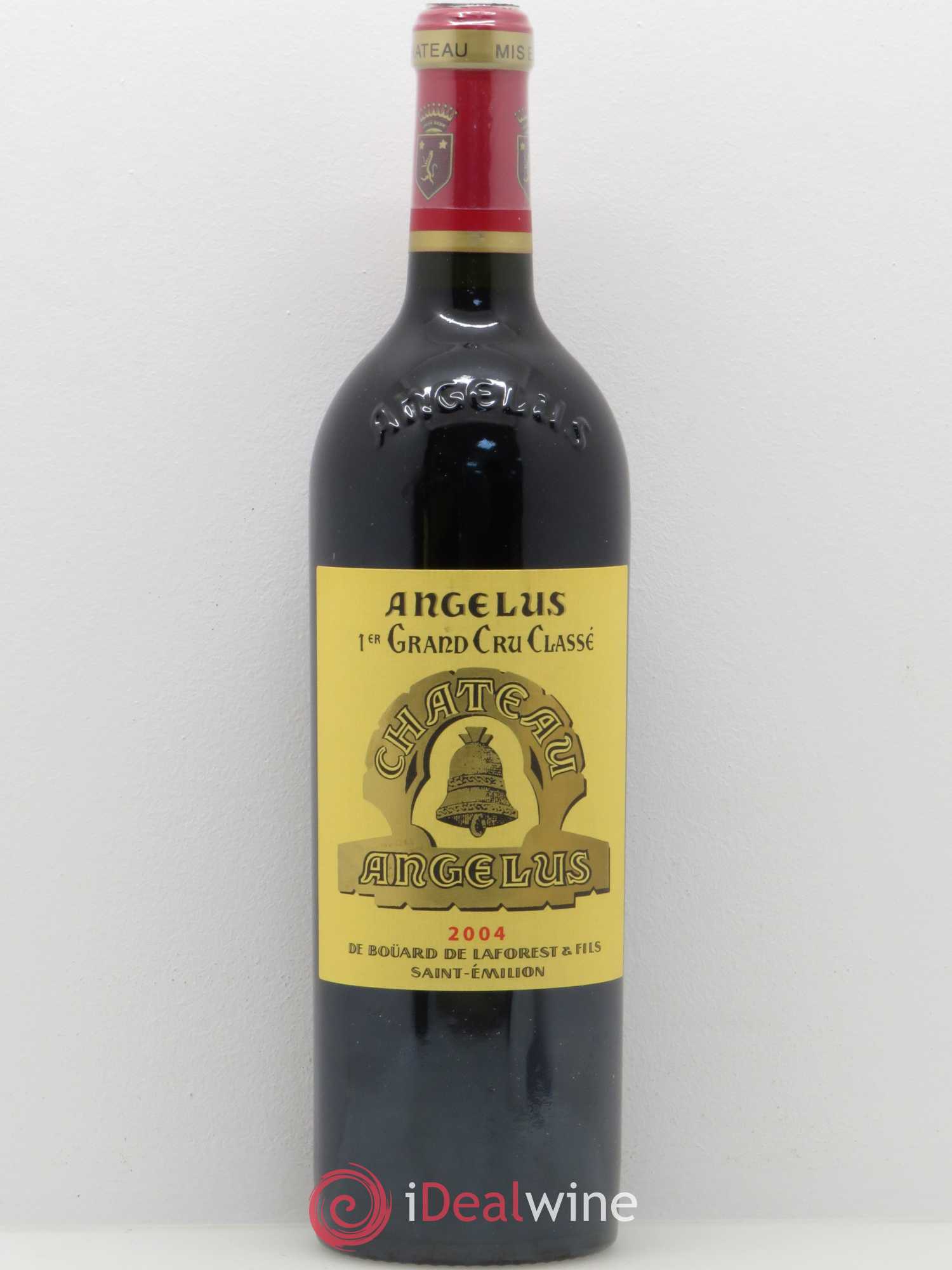 Château Angélus 1er Grand Cru Classé A 2004 - Lot de 1 bouteille - 0