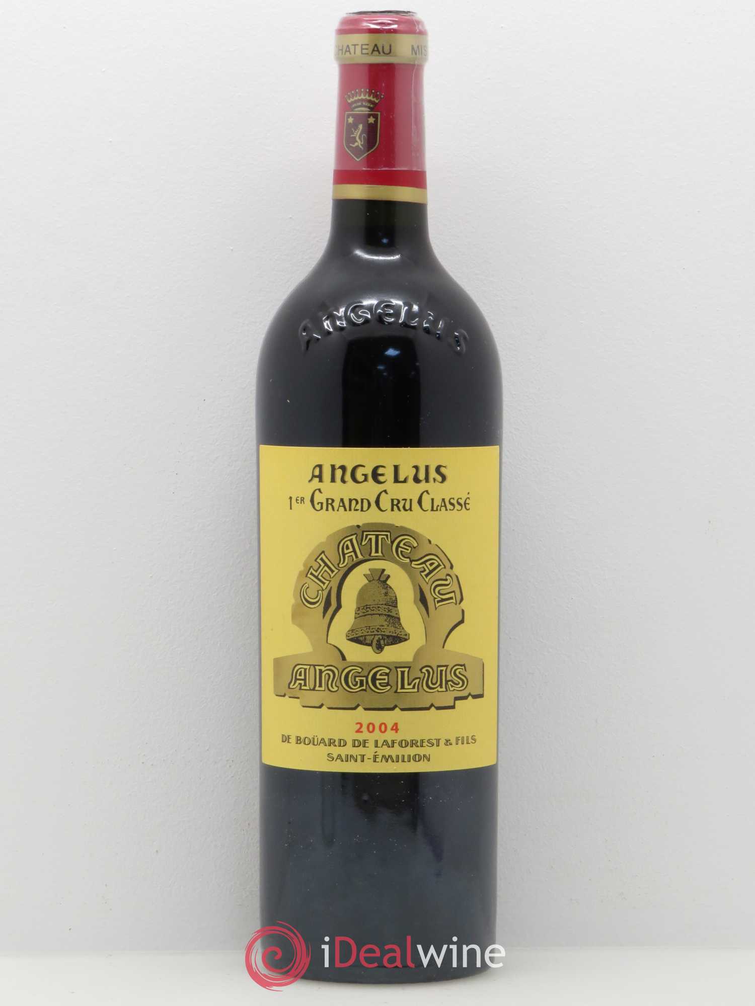 Château Angélus 1er Grand Cru Classé A 2004 - Lot de 1 bouteille - 0