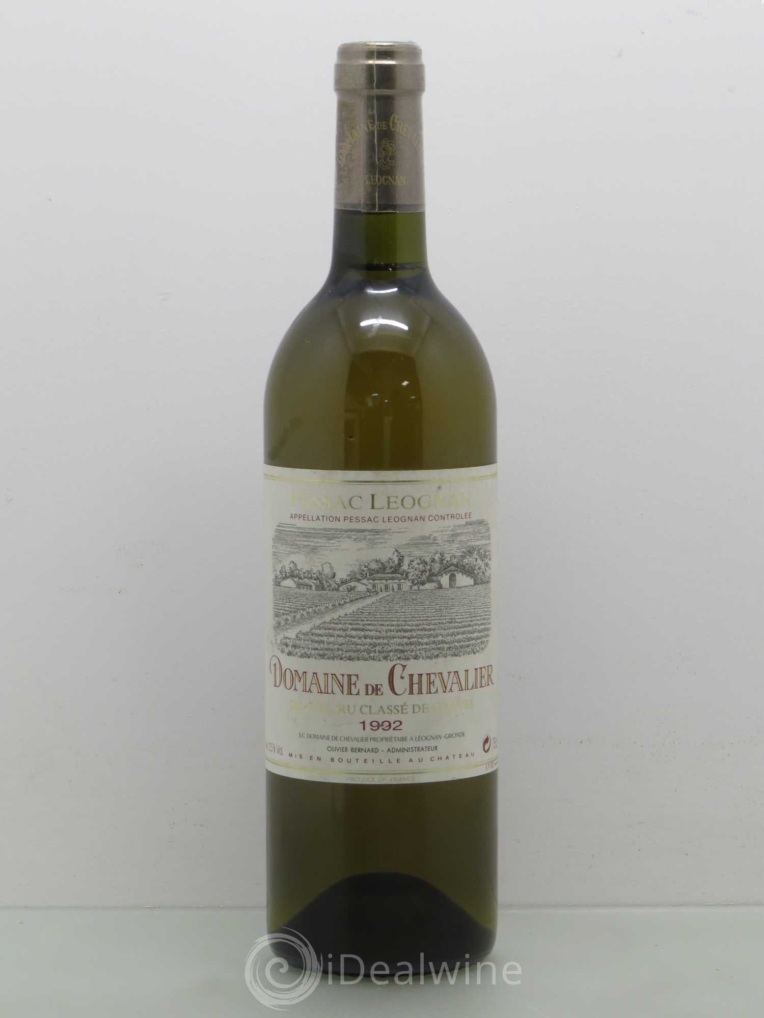 Domaine de Chevalier Cru Classé de Graves 1992 - Lot de 1 bouteille - 0