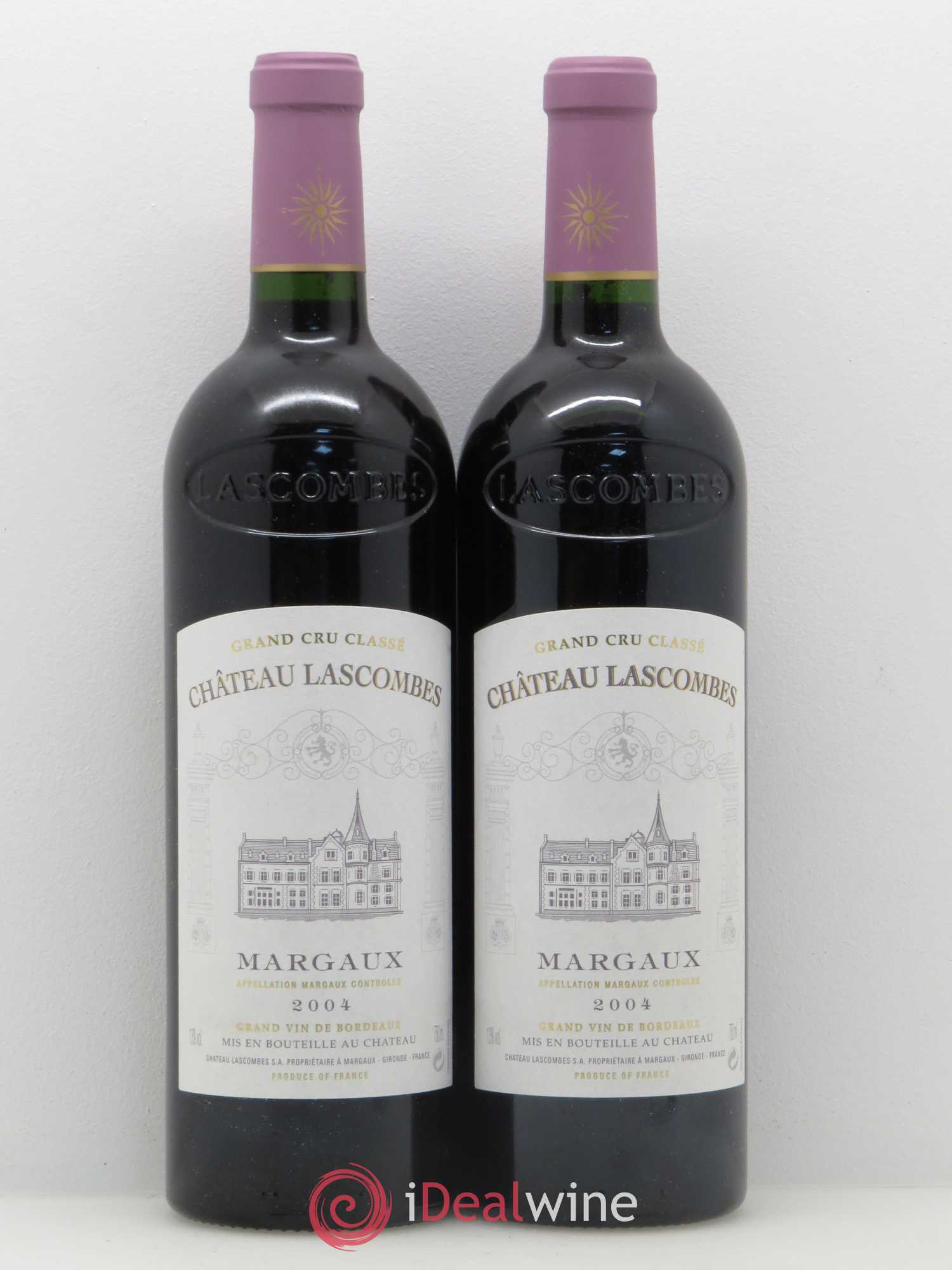 Château Lascombes 2ème Grand Cru Classé 2004 - Lot de 2 bouteilles - 0
