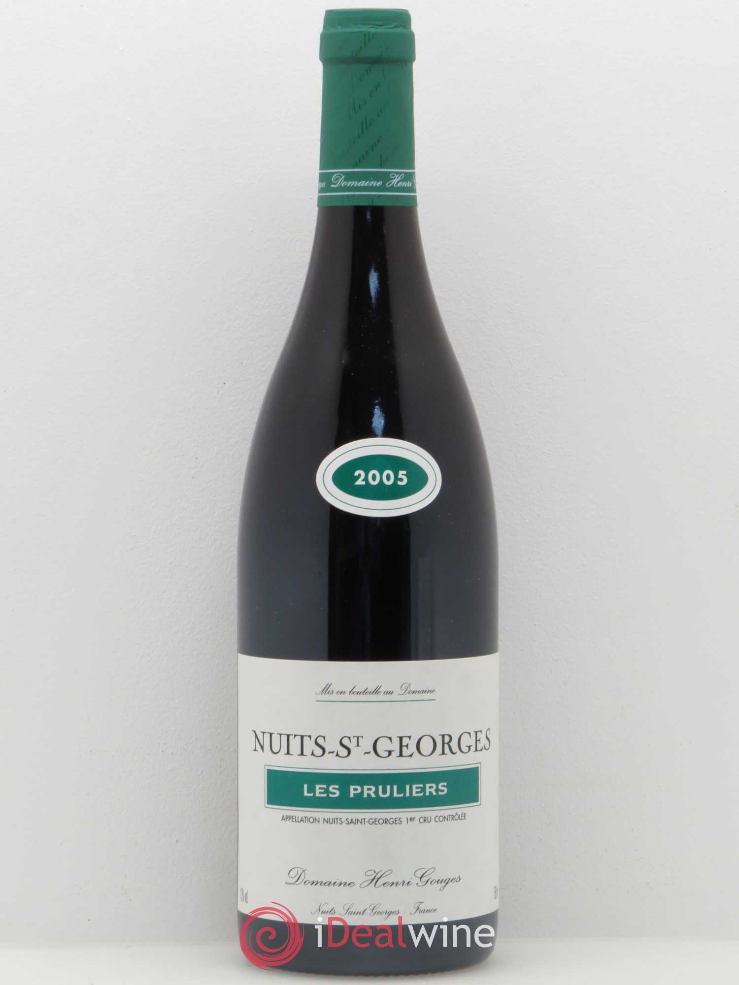 Nuits-Saint-Georges 1er Cru Les Pruliers Henri Gouges 2005 - Lot de 1 bouteille - 0