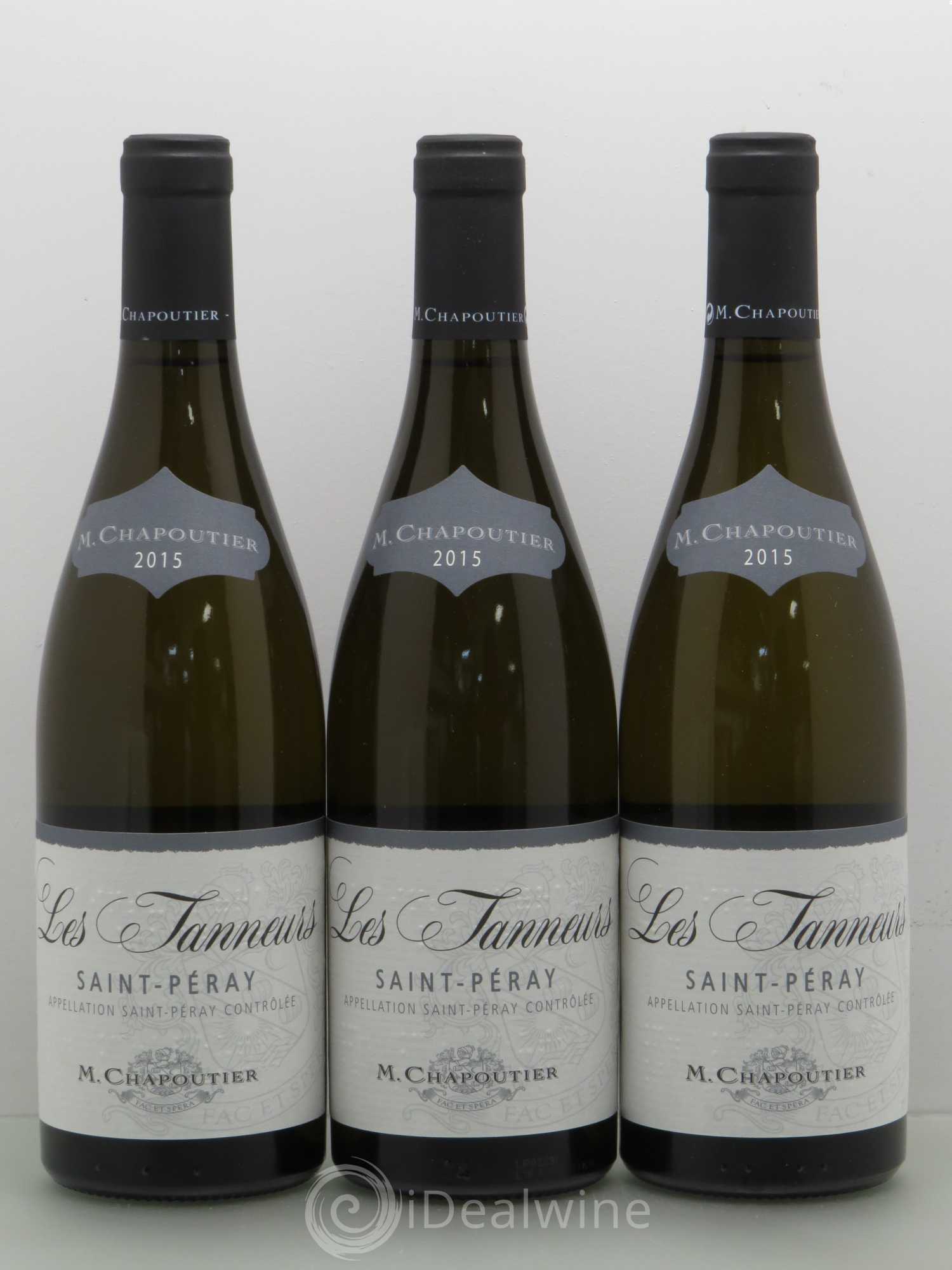 Saint-Péray Les Tanneurs Chapoutier 2015 - Posten von 3 Flaschen - 0
