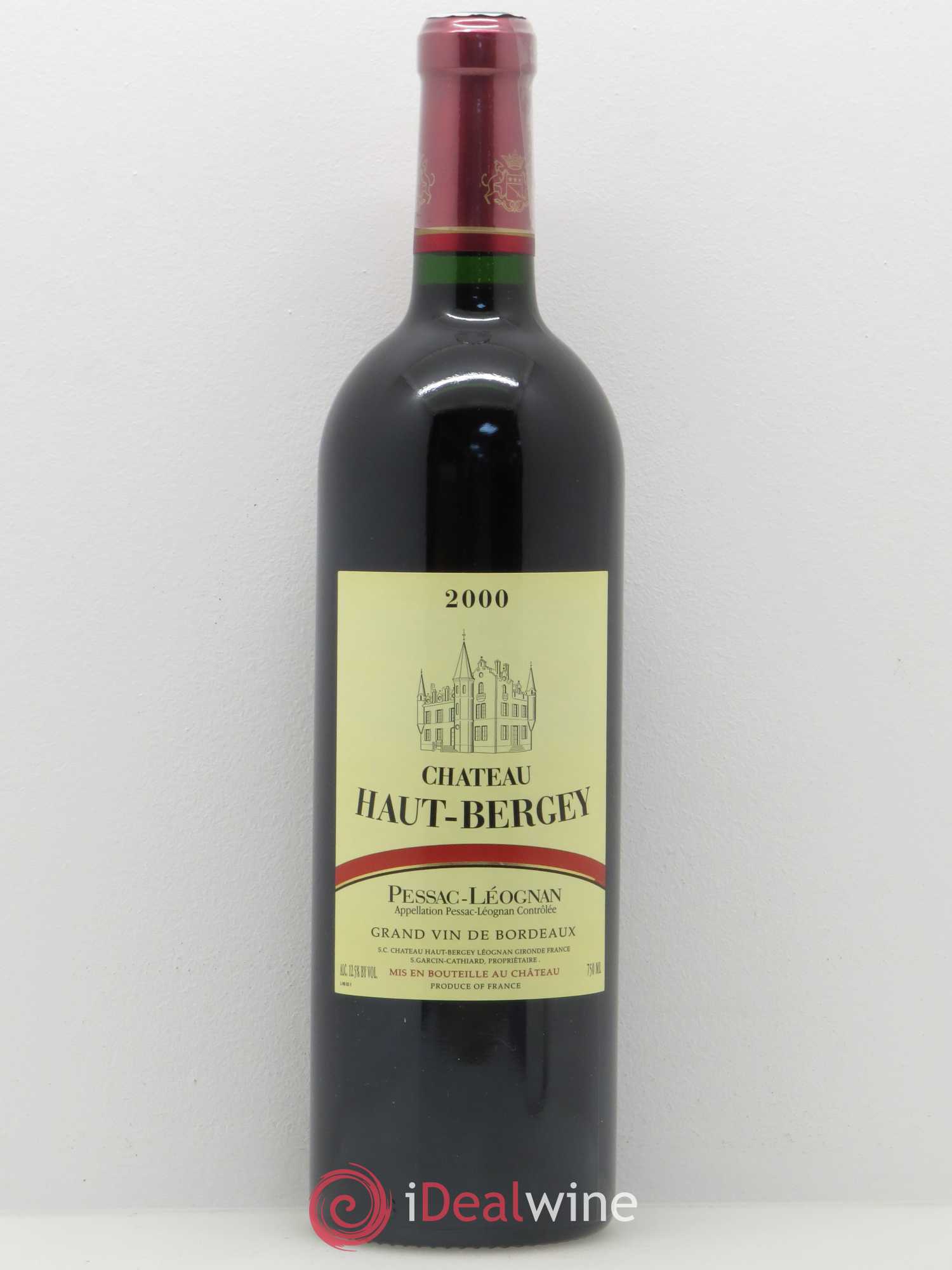 Château Haut-Bergey 2000 - Lot de 1 bouteille - 0