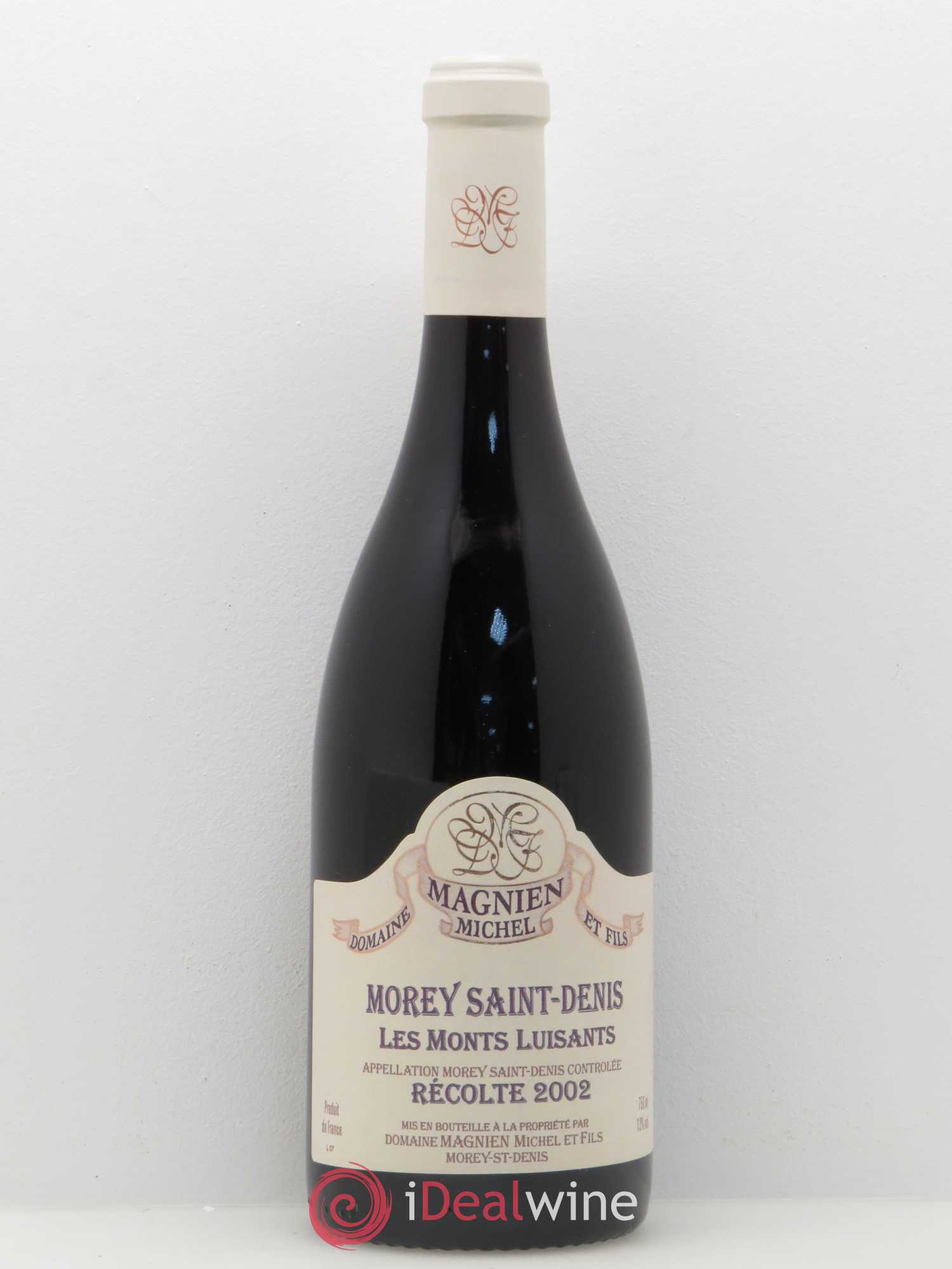 Morey-Saint-Denis Les Monts Luisants Domaine Michel Magnien 2002 - Posten von 1 Flasche - 0