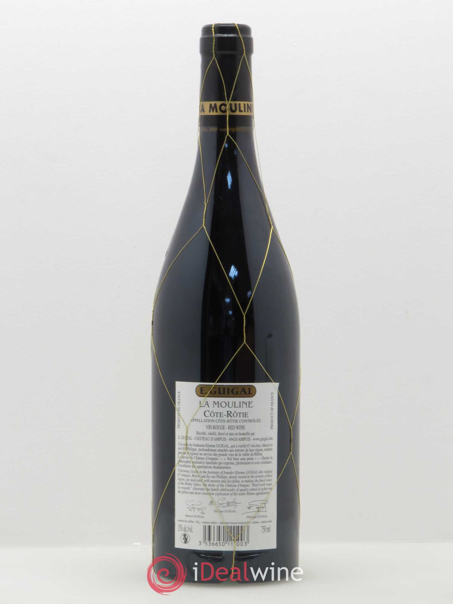 Côte-Rôtie La Mouline Guigal 2005 - Lot de 1 bouteille - 1