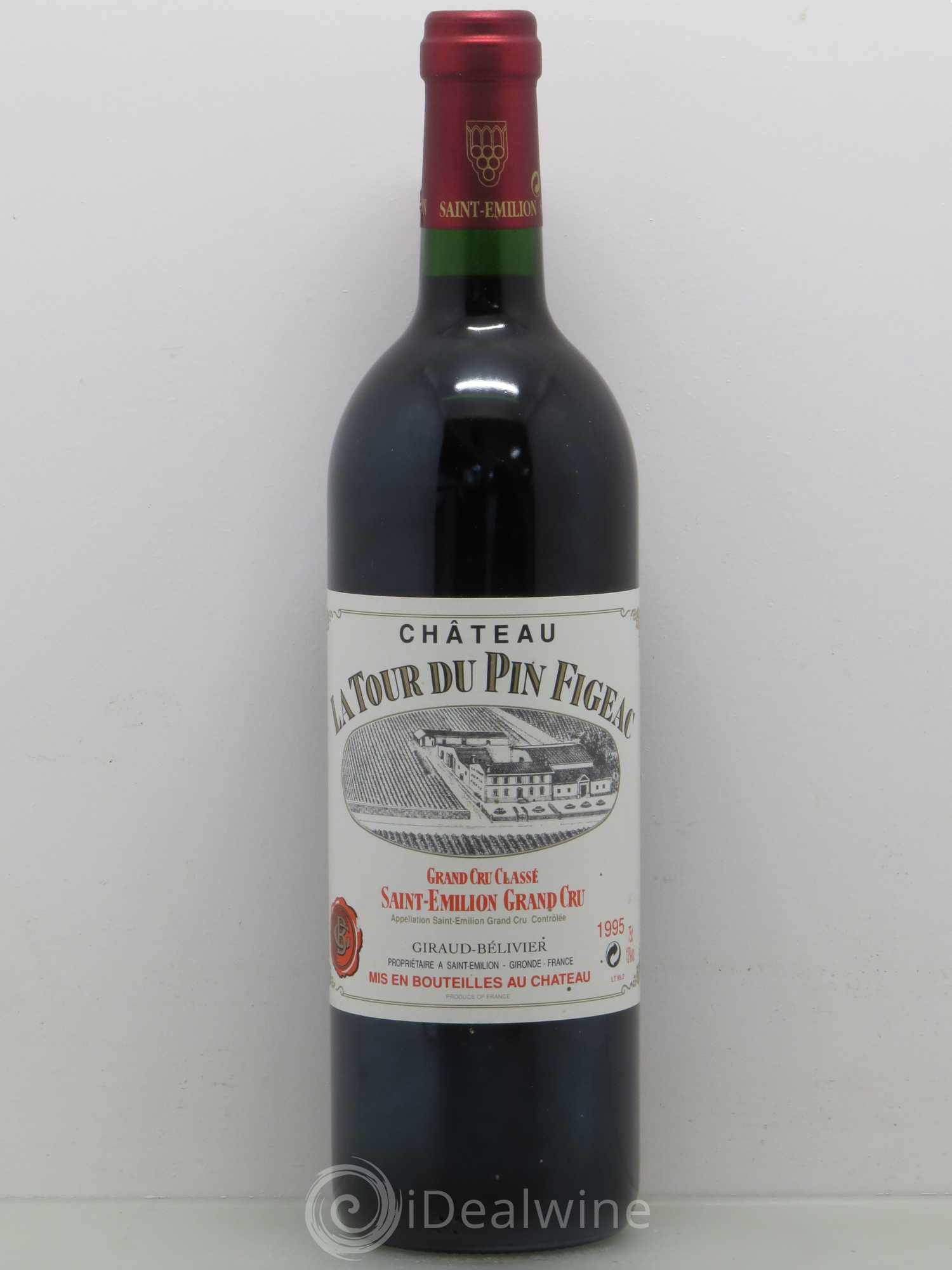 Château la Tour du Pin Figeac 1995 - Lot de 1 bouteille - 0