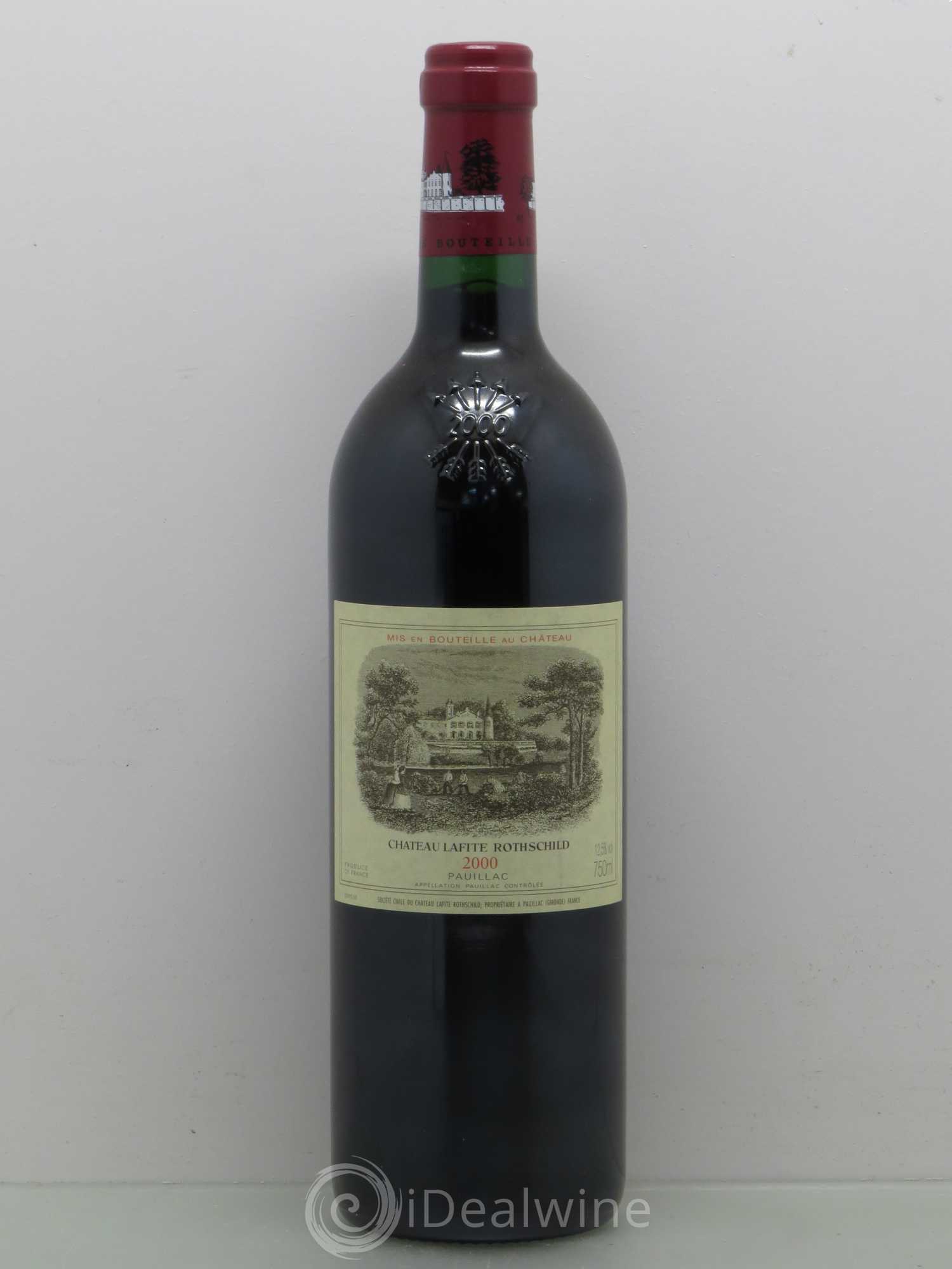 Château Lafite Rothschild 1er Grand Cru Classé 2000 - Lot de 1 bouteille - 0