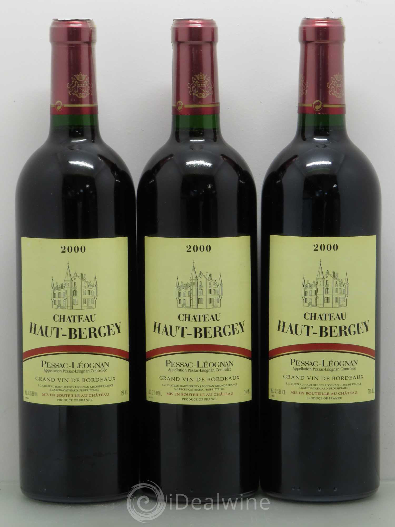 Château Haut-Bergey 2000 - Lot de 6 bouteilles - 2