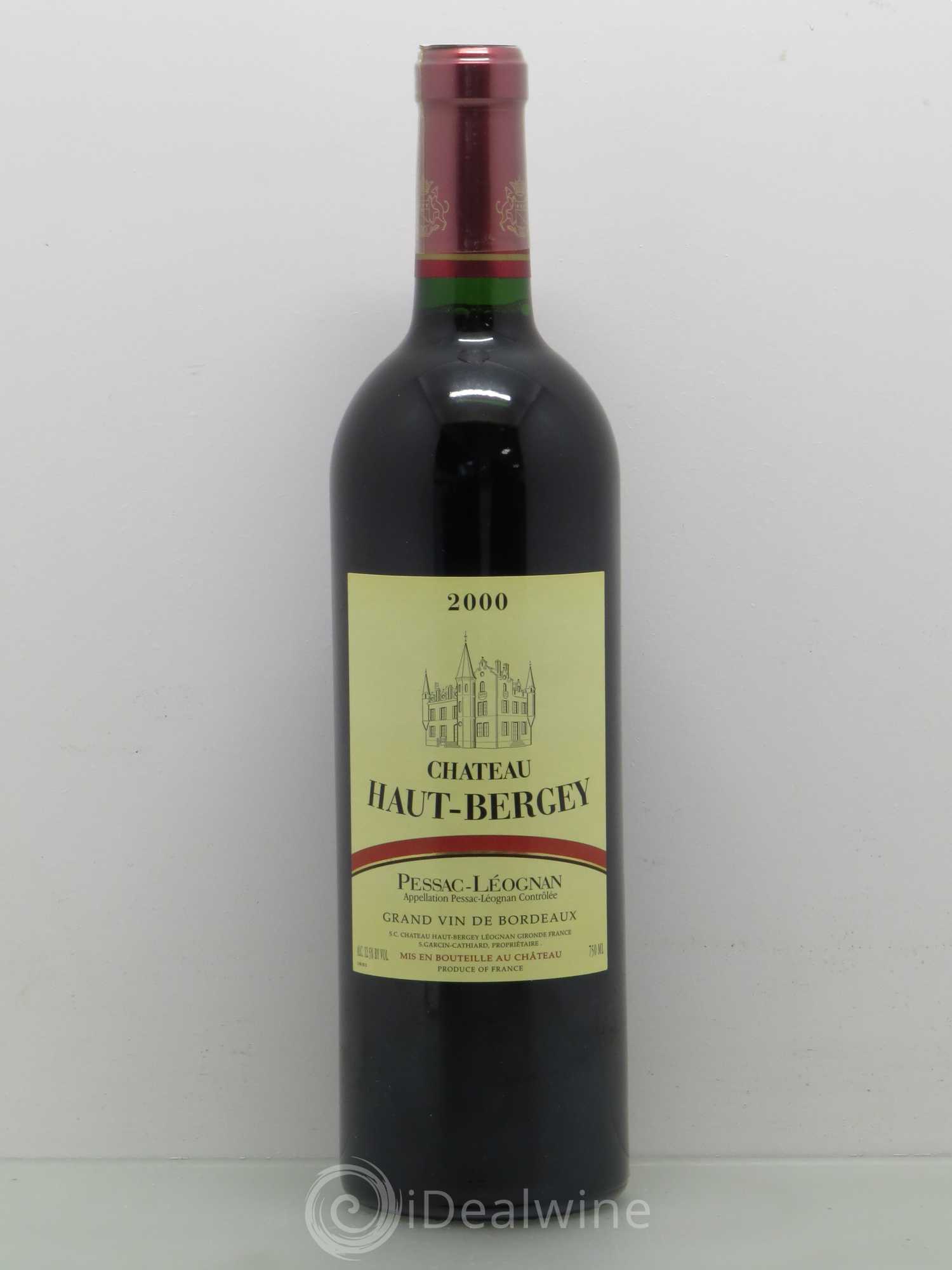 Château Haut-Bergey 2000 - Lot de 1 bouteille - 0