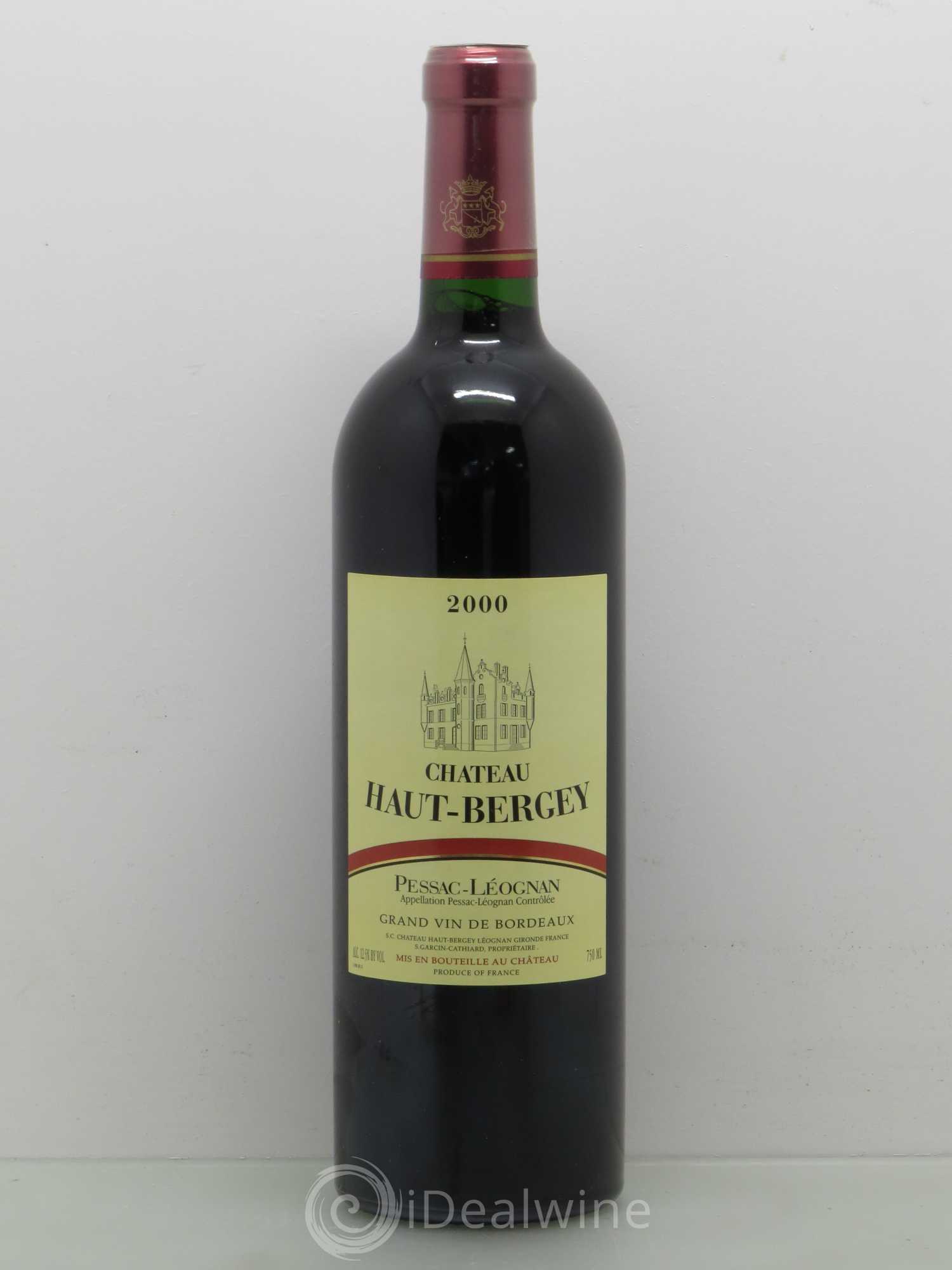 Château Haut-Bergey 2000 - Lot de 1 bouteille - 0