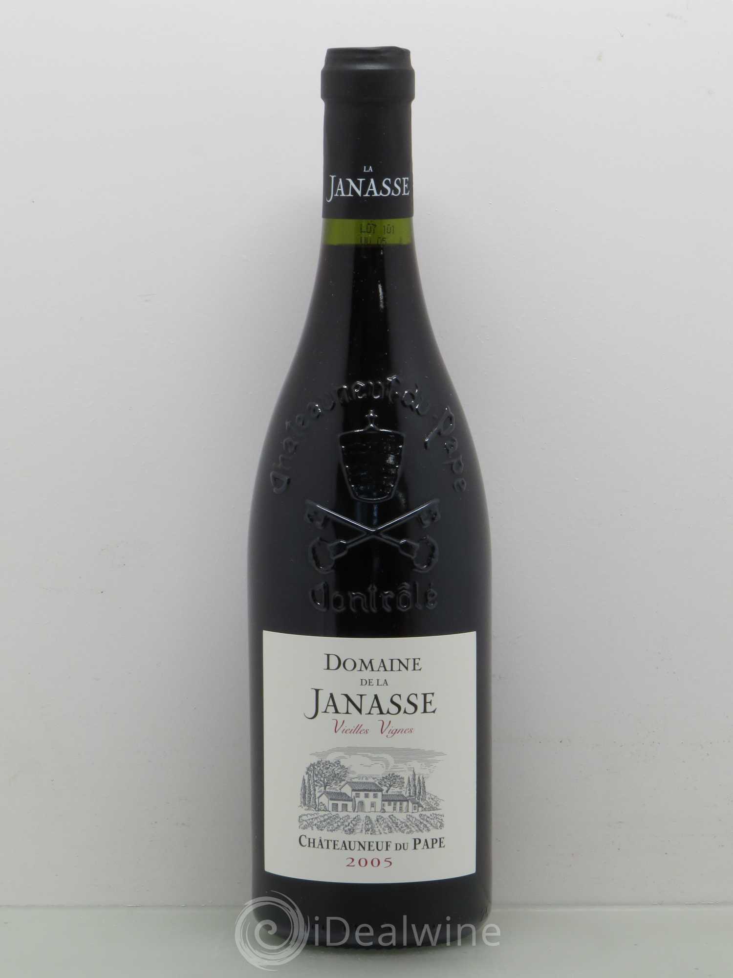 Châteauneuf-du-Pape Cuvée Vieilles Vignes La Janasse (Domaine de) 2005 - Lot de 1 bouteille - 0