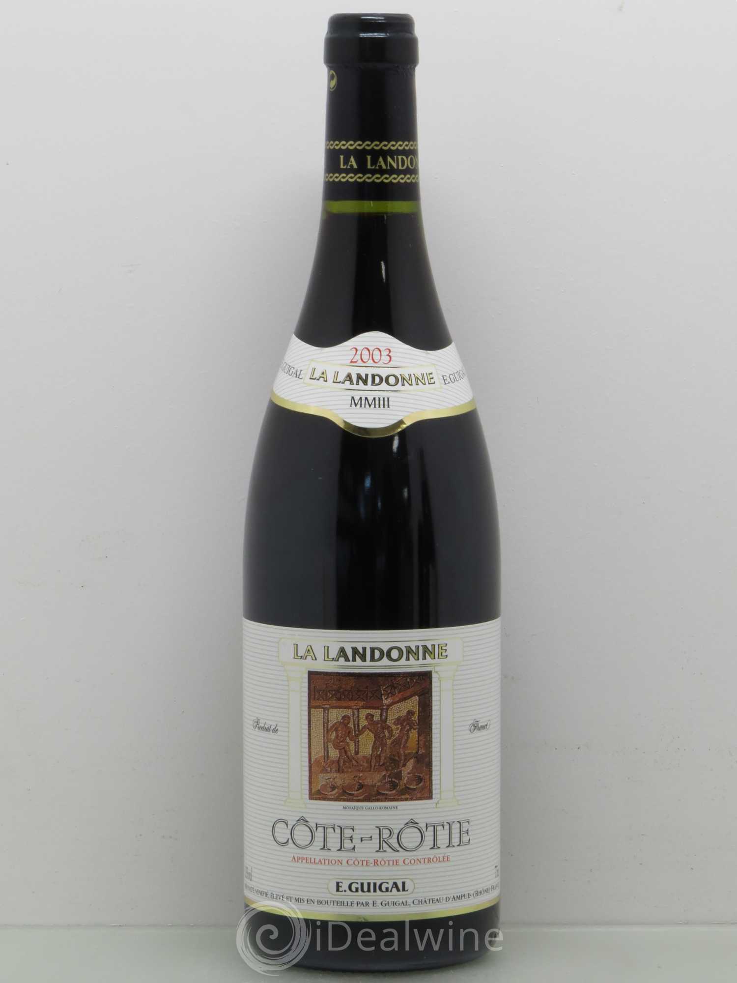 Côte-Rôtie La Landonne Guigal 2003 - Lot de 1 bouteille - 0