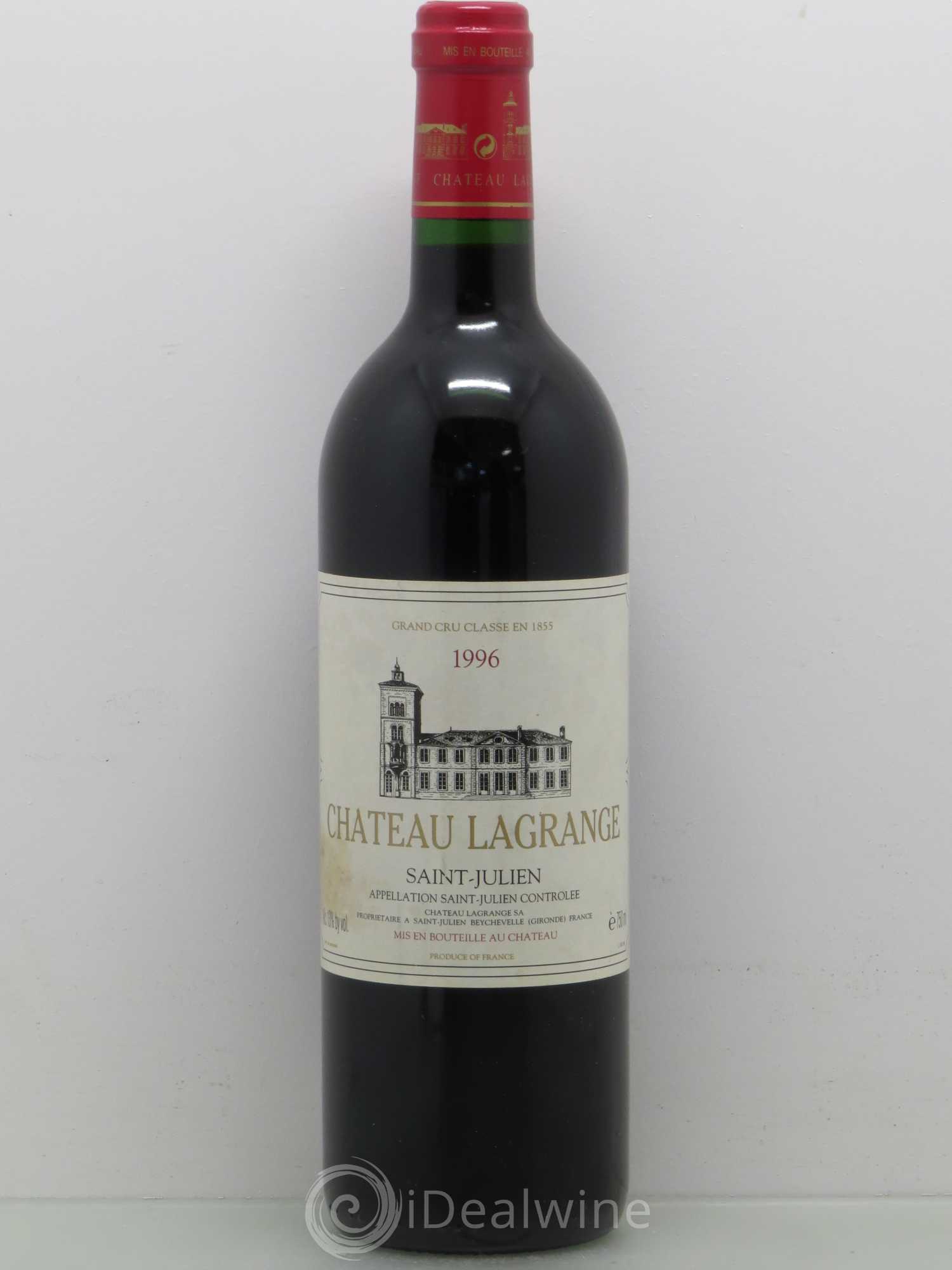 Château Lagrange 3ème Grand Cru Classé 1996 - Lot de 1 bouteille - 0