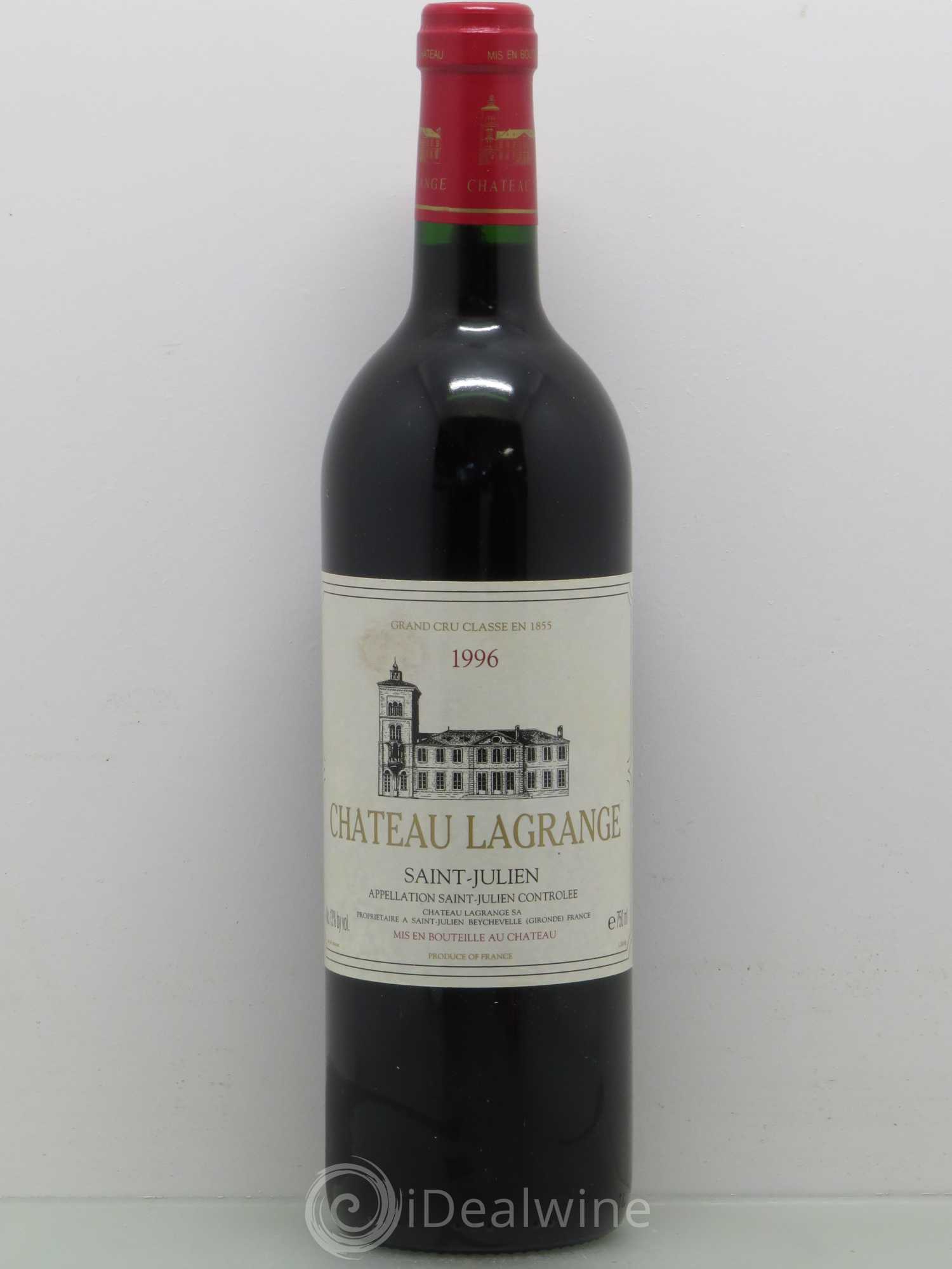Château Lagrange 3ème Grand Cru Classé 1996 - Lot de 1 bouteille - 0