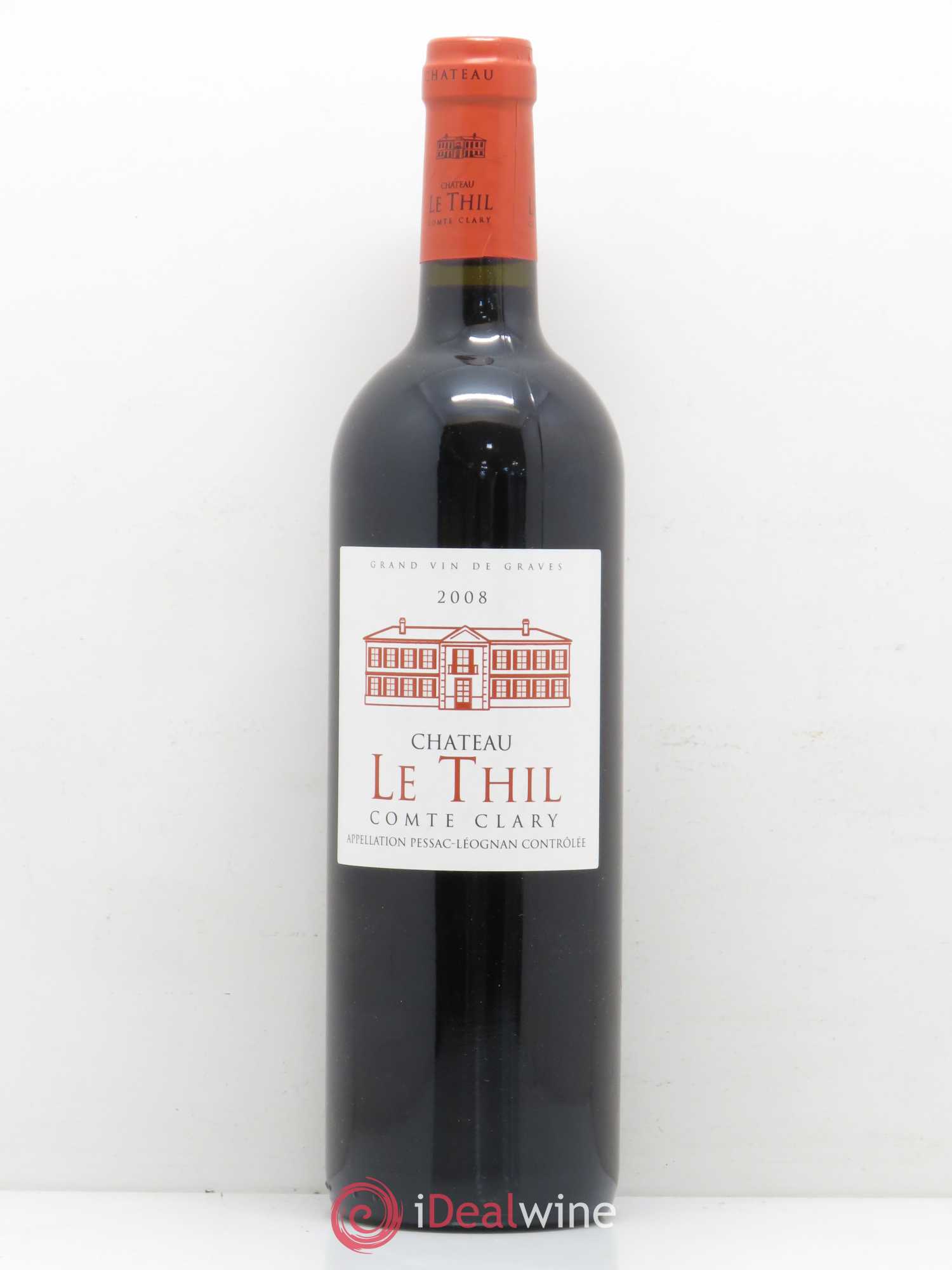 Château le Thil Comte Clary 2008 - Lot de 1 bouteille - 0