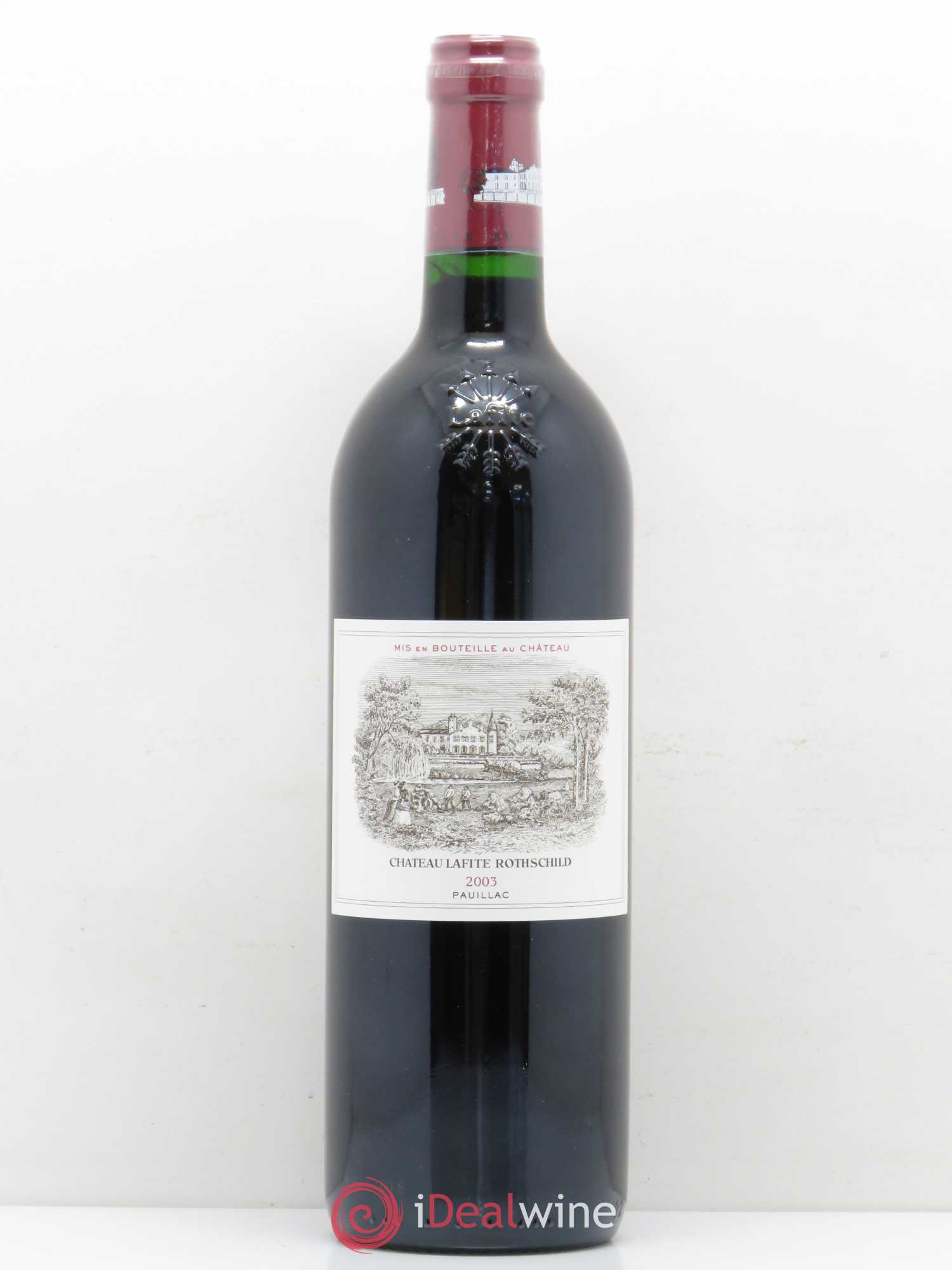 Château Lafite Rothschild 1er Grand Cru Classé 2003 - Lot de 1 bouteille - 0