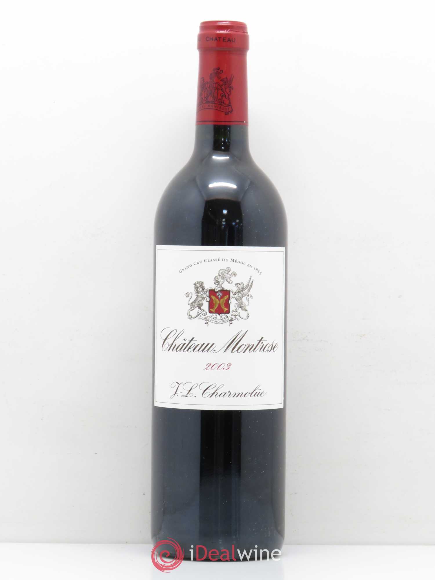 Château Montrose 2ème Grand Cru Classé 2003 - Lot de 1 bouteille - 0